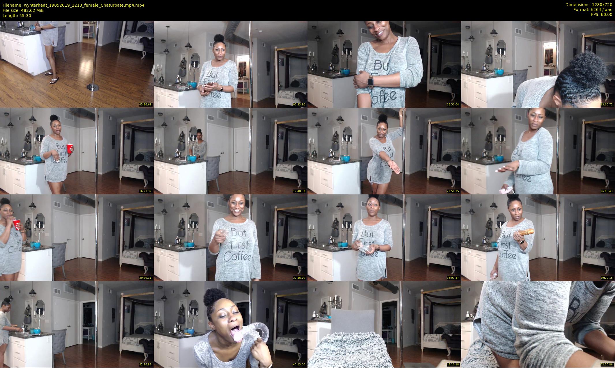wynterheat — 56 minute Chaturbate female cam show recording, 720p, May 19, 2019