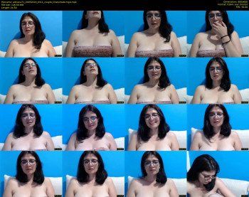 adriana71 — 25 minute Chaturbate couple cam show recording, 480p, May 20, 2019