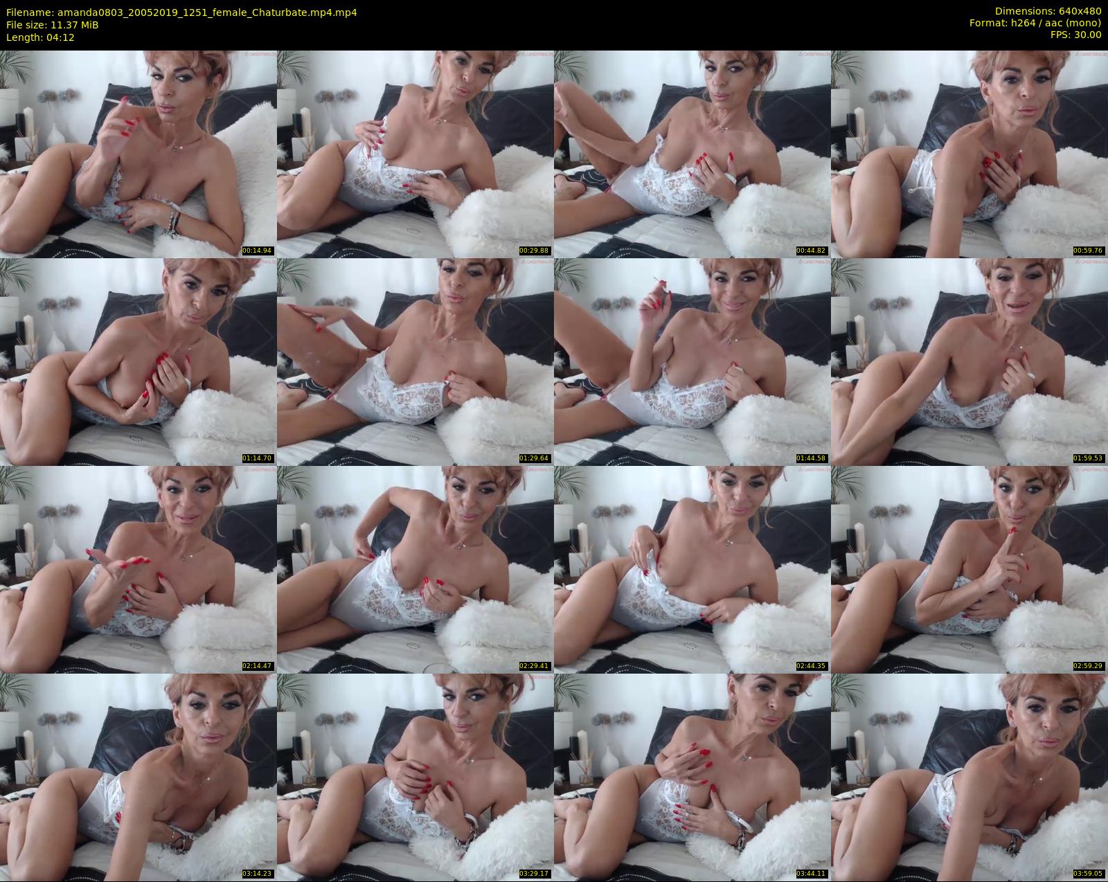 amanda0803 — 5 minute Chaturbate female cam show recording, 480p, May 20, 2019