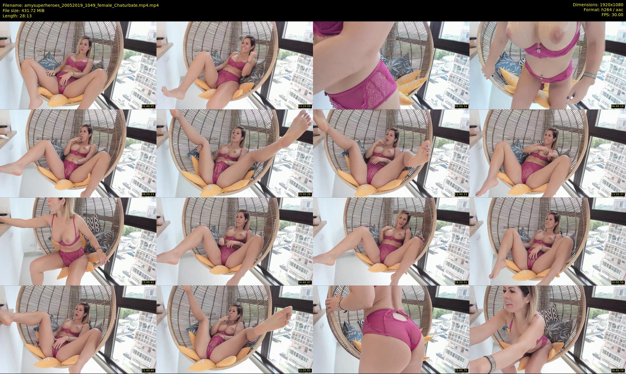 amysuperheroes — 29 minute Chaturbate female cam show recording, 1080p, May 20, 2019