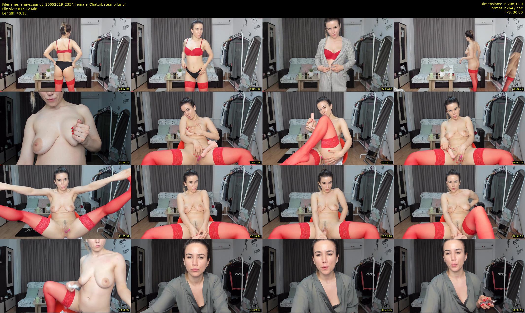 anayscaandy — 41 minute Chaturbate female cam show recording, 1080p, May 20, 2019