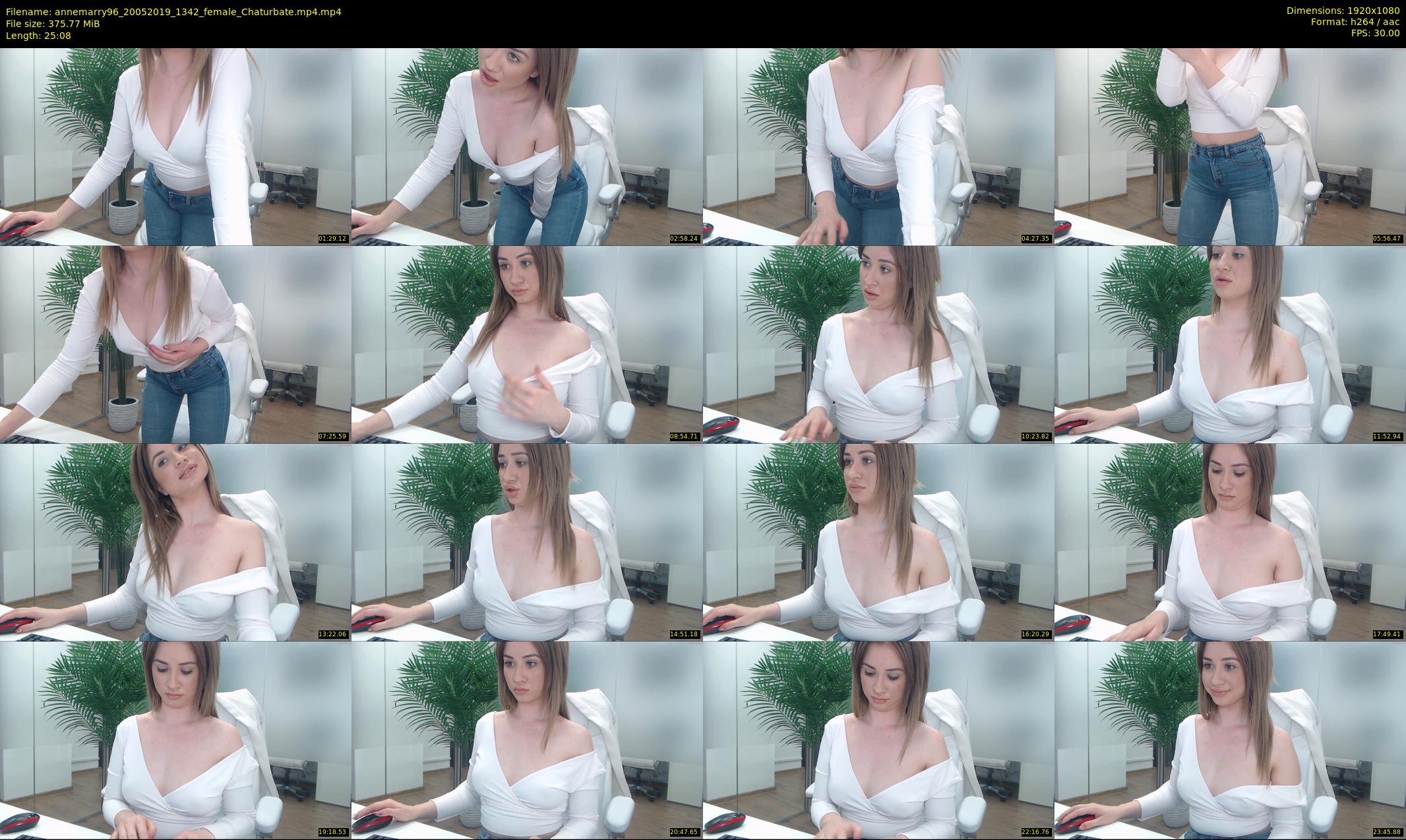 annemarry96 — 26 minute Chaturbate female cam show recording, 1080p, May 20, 2019