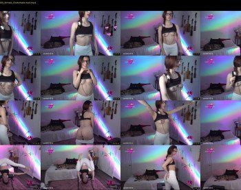 arielking69 — 15 minute Chaturbate female cam show recording, 4K, May 20, 2019
