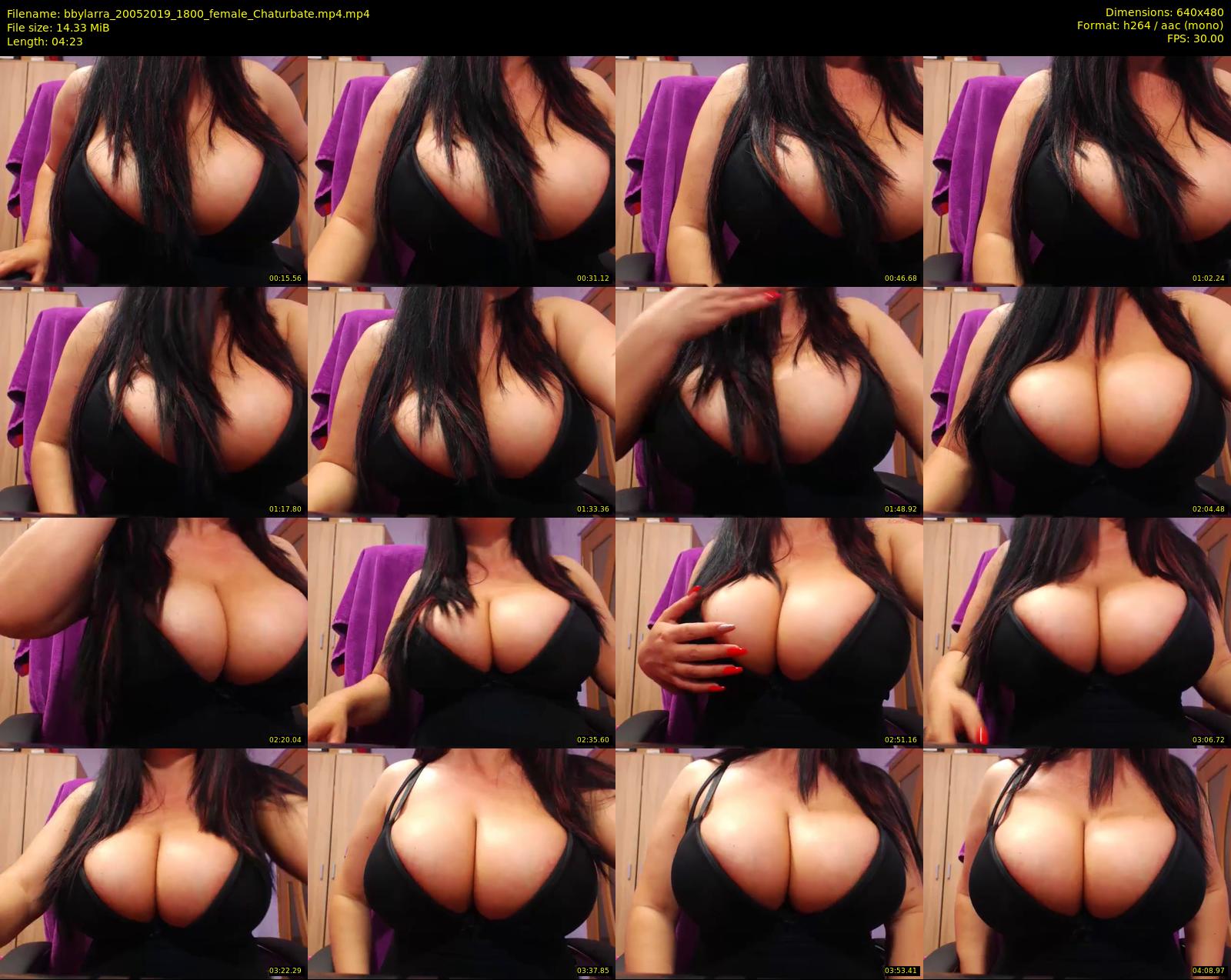 bbylarra — 5 minute Chaturbate couple cam show recording, 480p, May 20, 2019