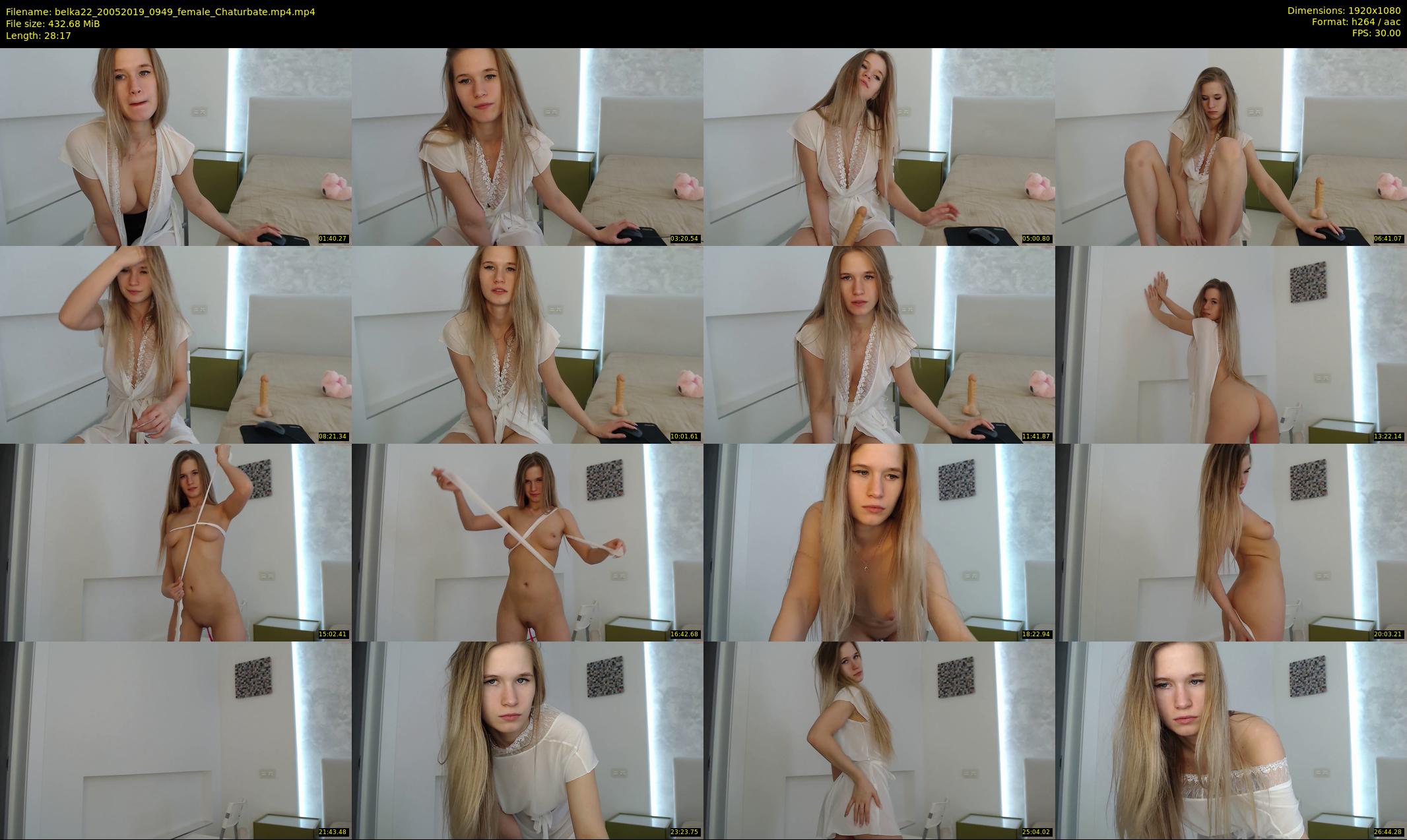 belka22 — 29 minute Chaturbate female cam show recording, 1080p, May 20, 2019