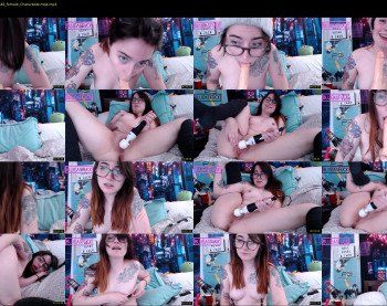 blueasfuck — 56 minute Chaturbate female cam show recording, 1080p, May 20, 2019