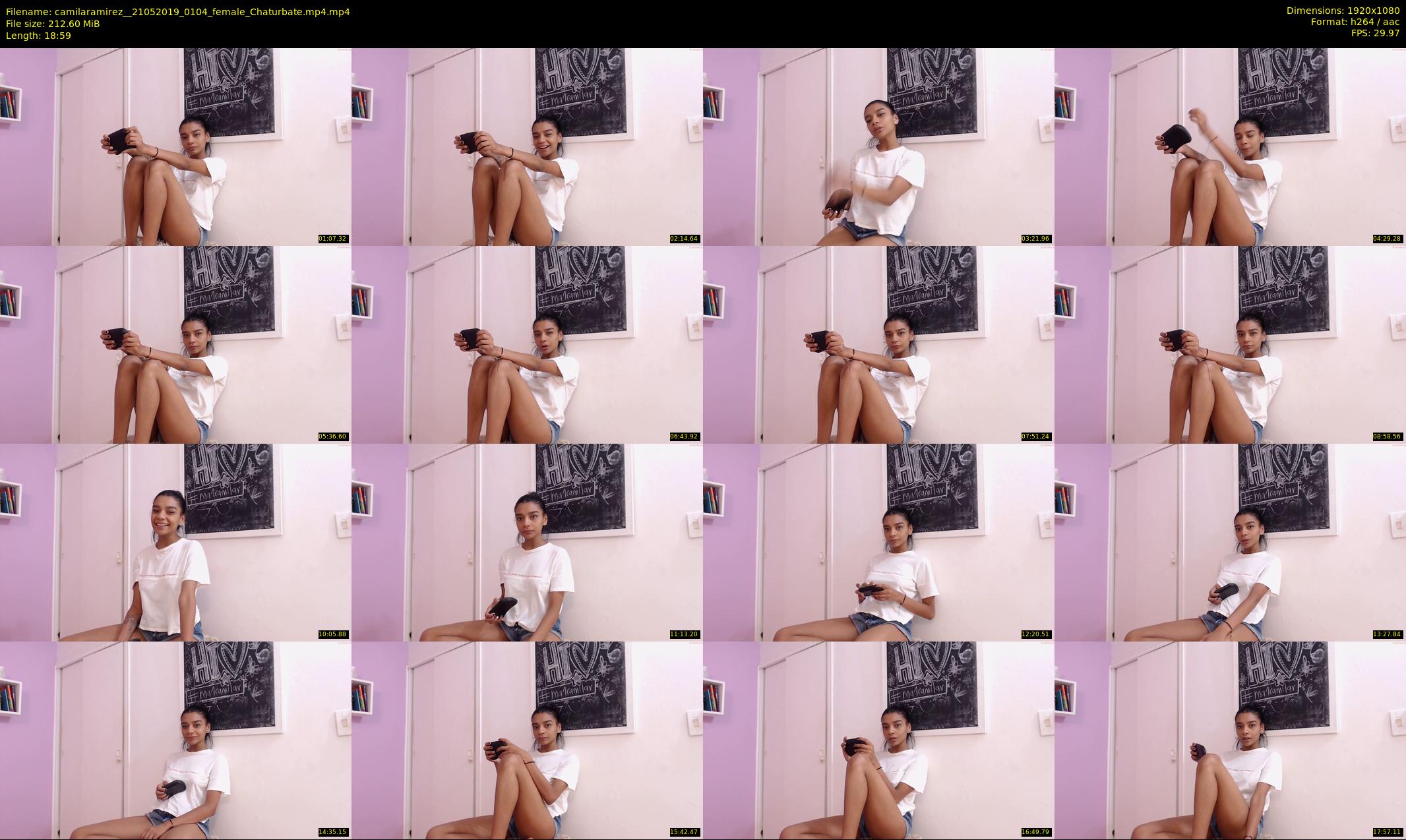 camilaramirez_ — 19 minute Chaturbate female cam show recording, 1080p, May 21, 2019