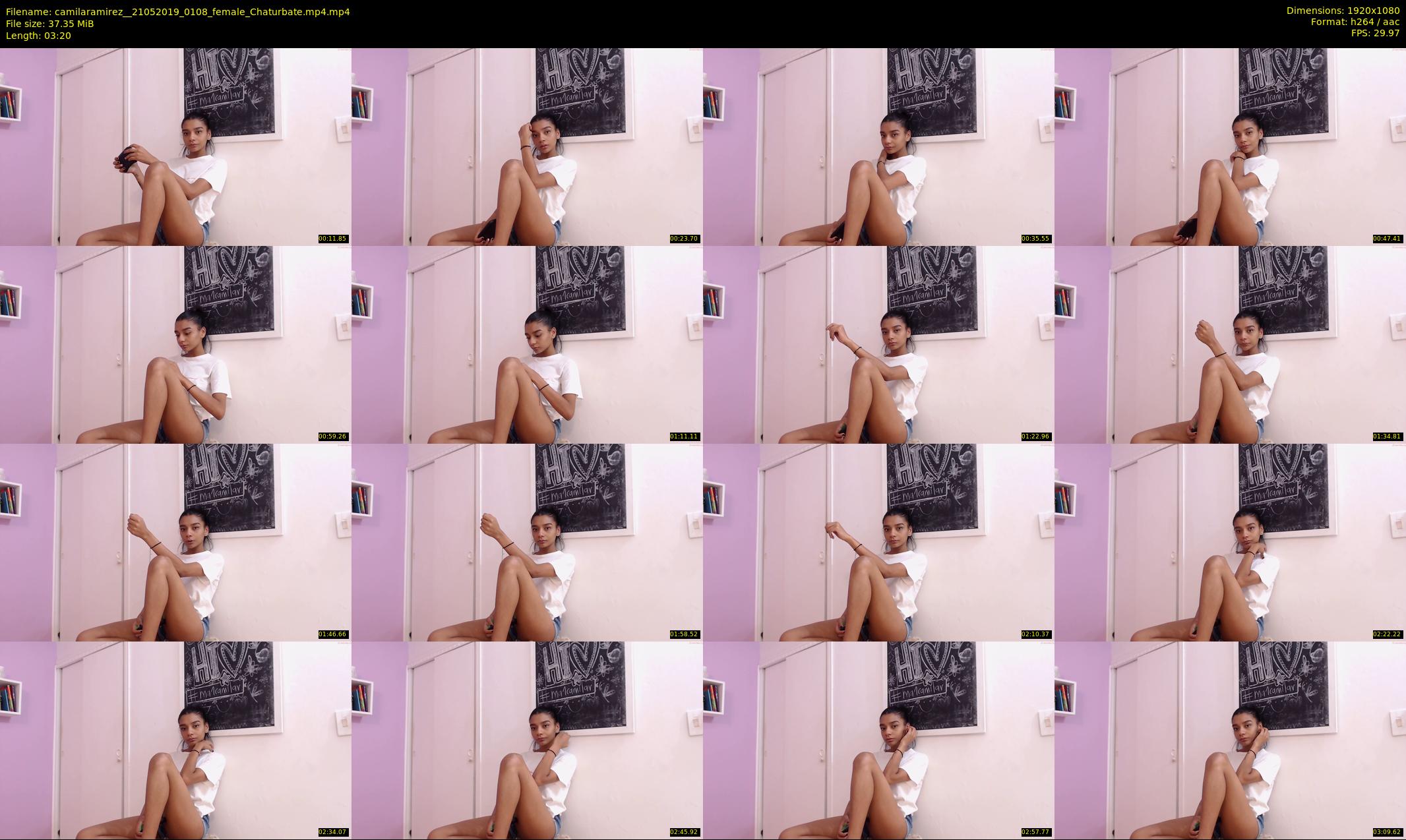 camilaramirez_ — 4 minute Chaturbate female cam show recording, 1080p, May 21, 2019