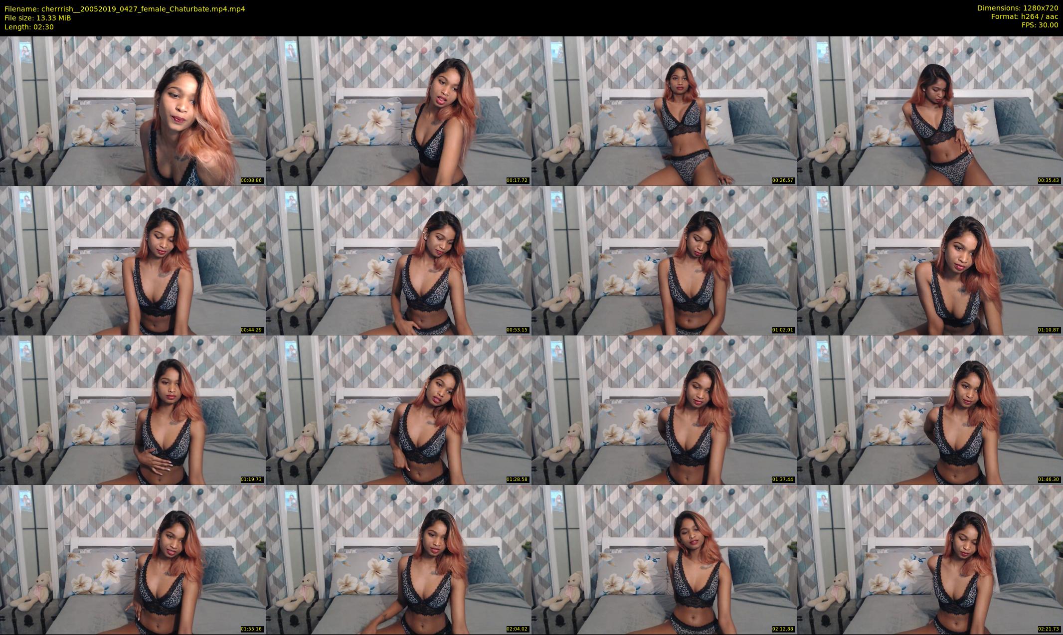 cherrrish_ — 3 minute Chaturbate female cam show recording, 720p, May 20, 2019