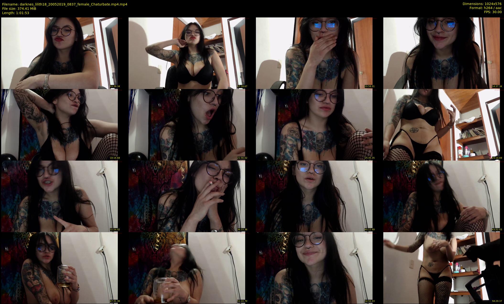 darknes_lilith18 — 62 minute Chaturbate female cam show recording, 480p, May 20, 2019