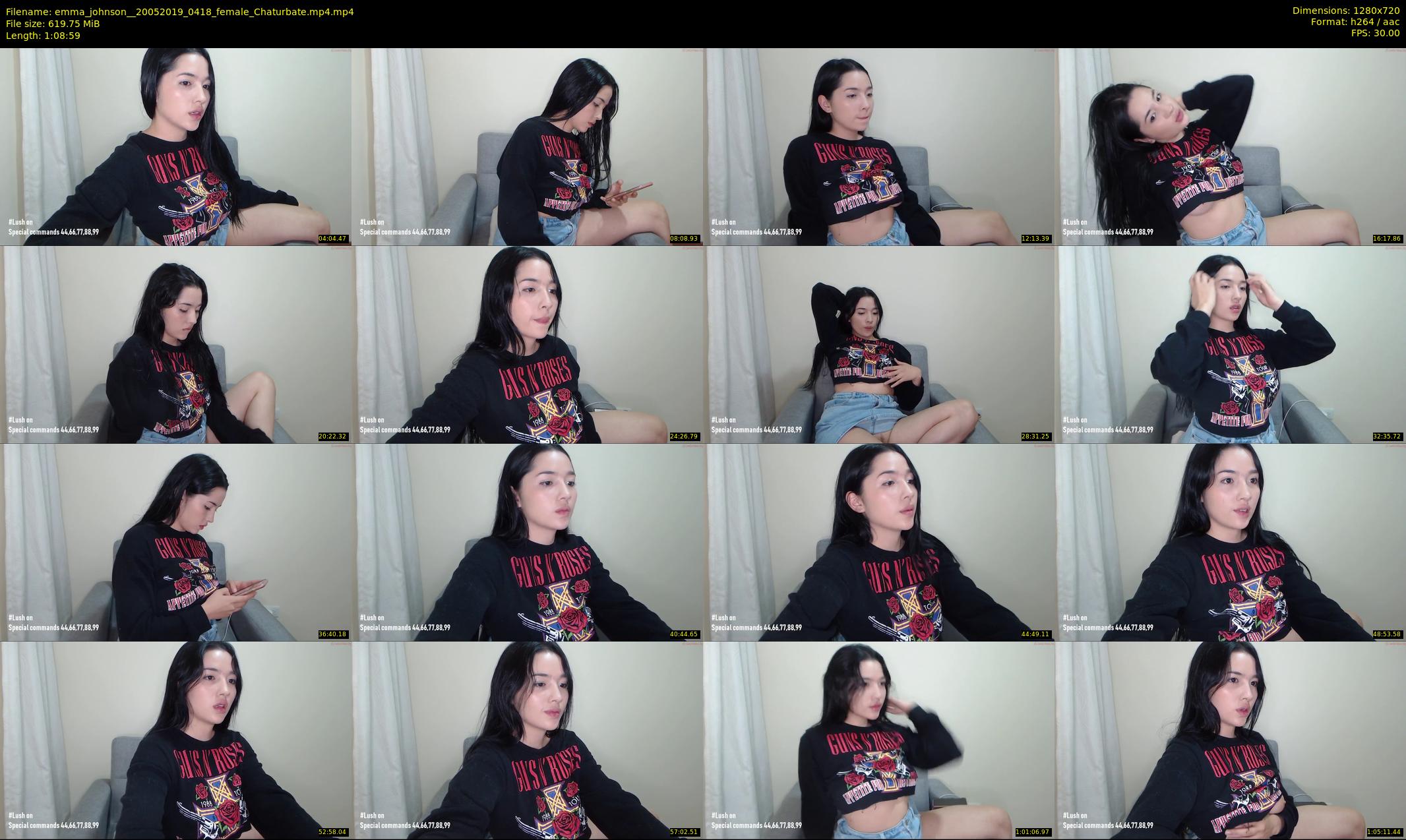 emma_johnson_ — 69 minute Chaturbate female cam show recording, 720p, May 20, 2019