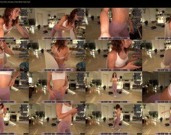 hannahjames710 — 15 minute Chaturbate female cam show recording, 4K, May 20, 2019