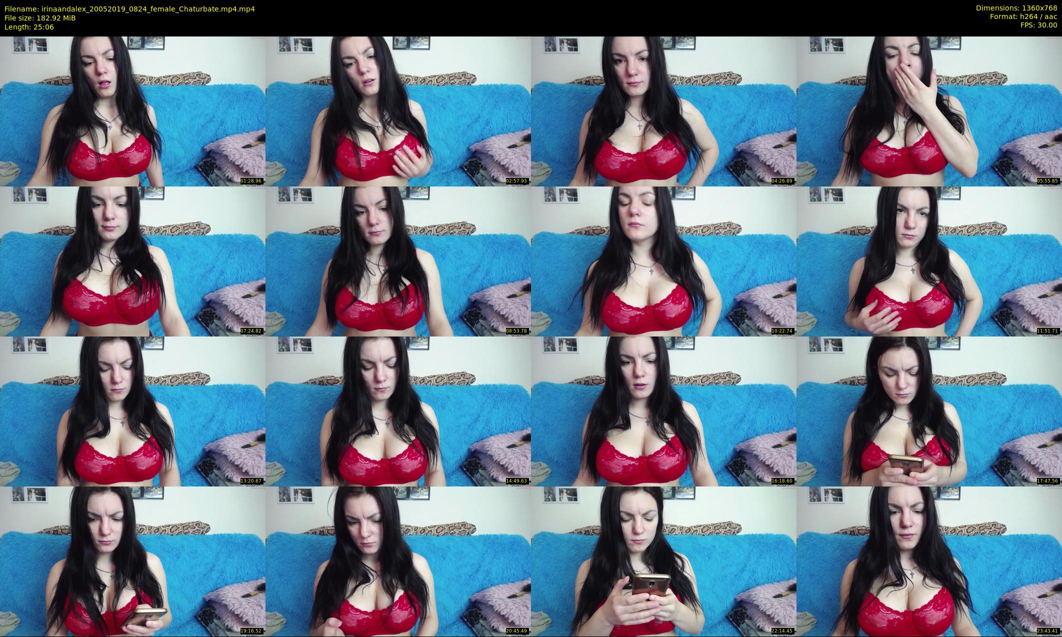 irinaandalex — 26 minute Chaturbate couple cam show recording, 720p, May 20, 2019