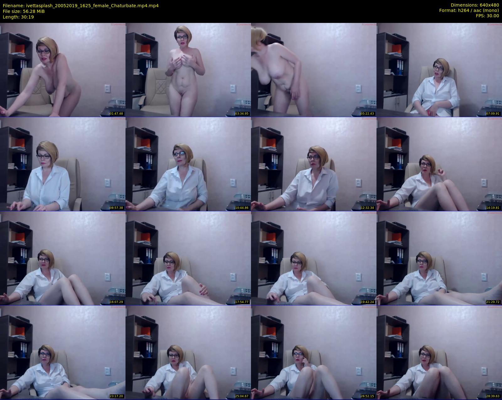 ivettasplash — 31 minute Chaturbate female cam show recording, 480p, May 20, 2019