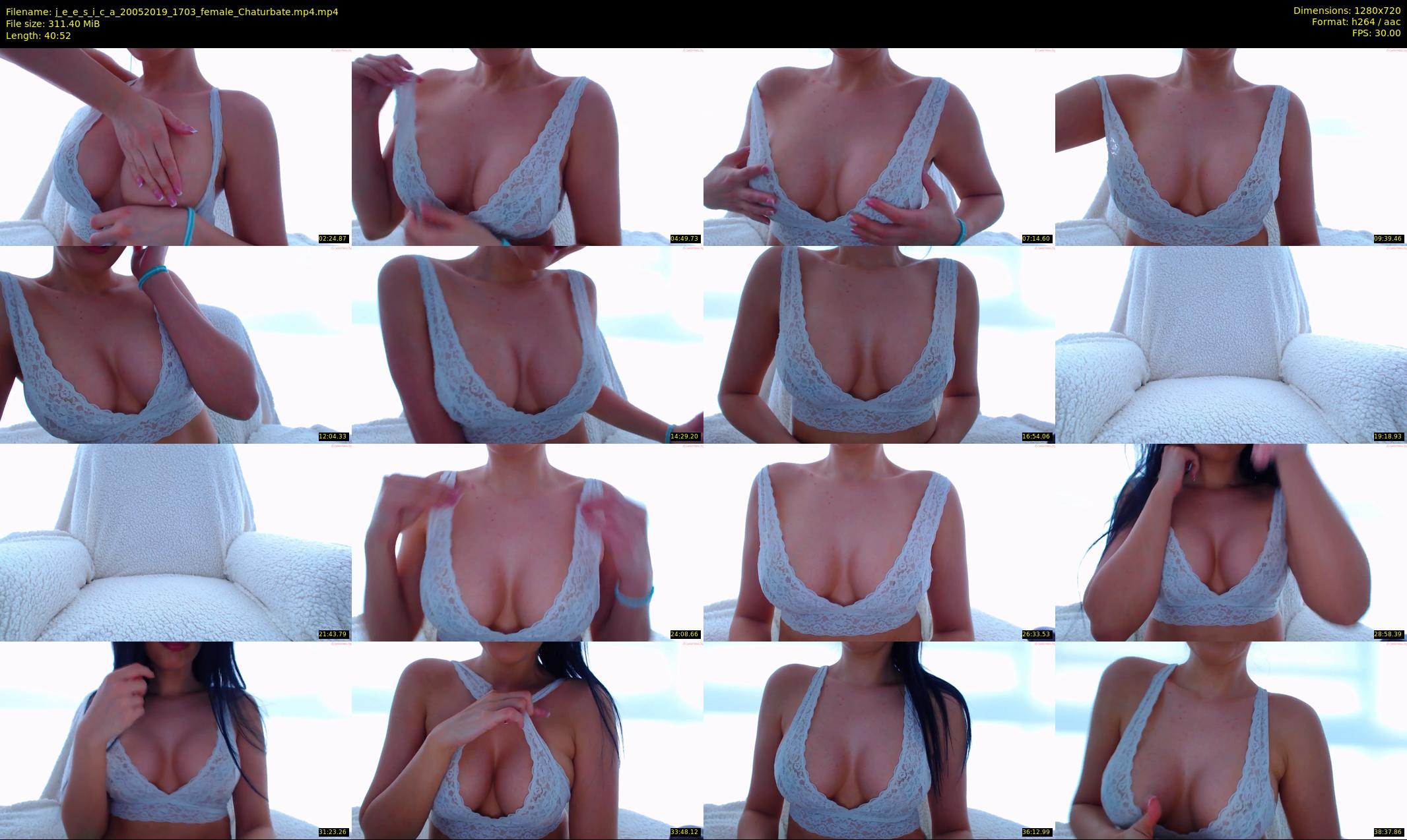 j_e_e_s_i_c_a — 41 minute Chaturbate female cam show recording, 720p, May 20, 2019