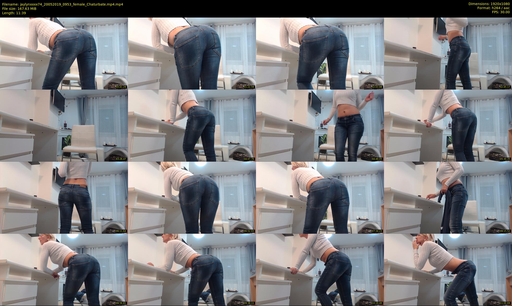 jaylynxxxx74 — 12 minute Chaturbate female cam show recording, 1080p, May 20, 2019