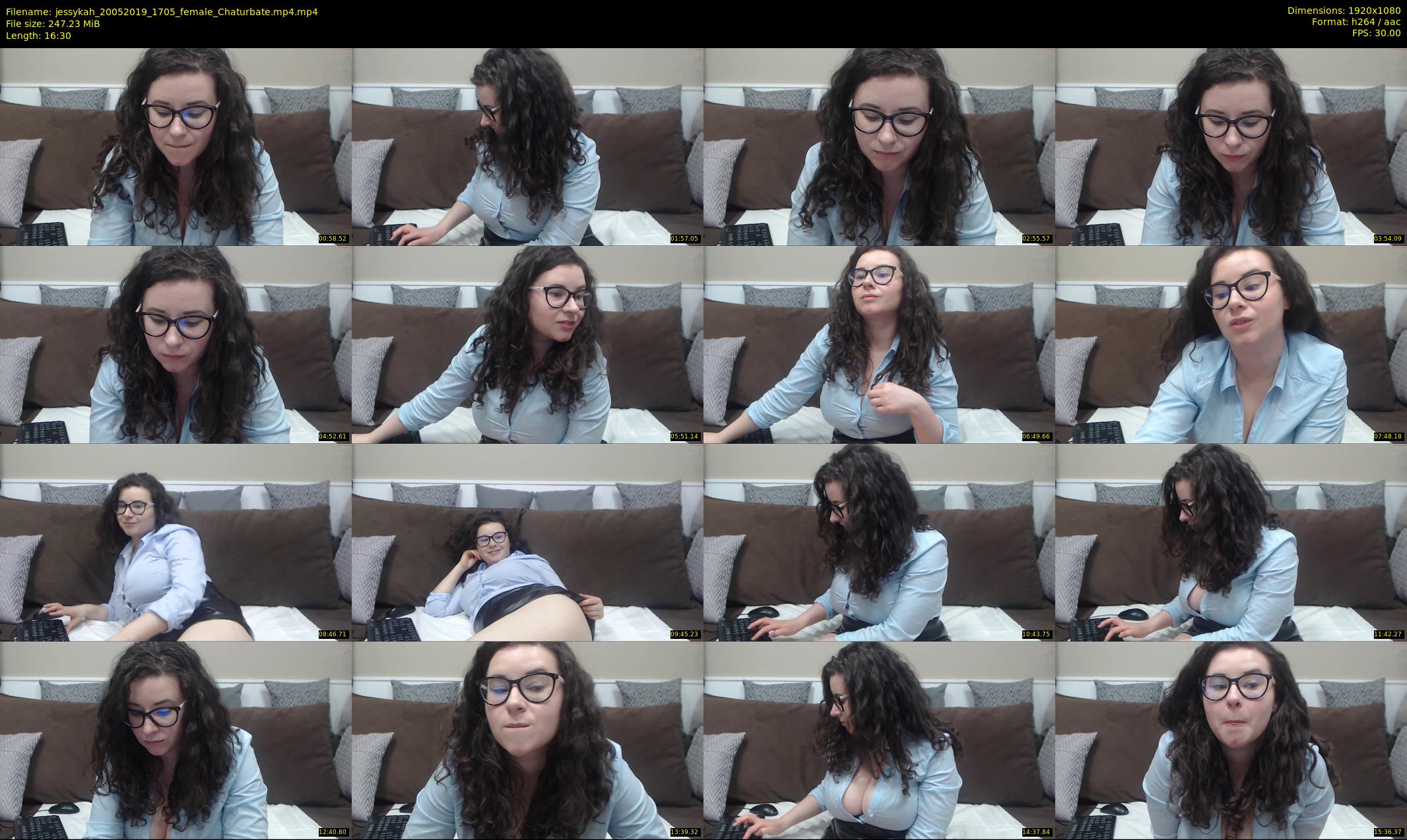 jessykah — 17 minute Chaturbate female cam show recording, 1080p, May 20, 2019