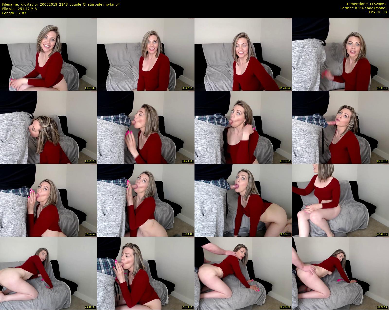 juicytaylor — 33 minute Chaturbate female cam show recording, 720p, May 20, 2019