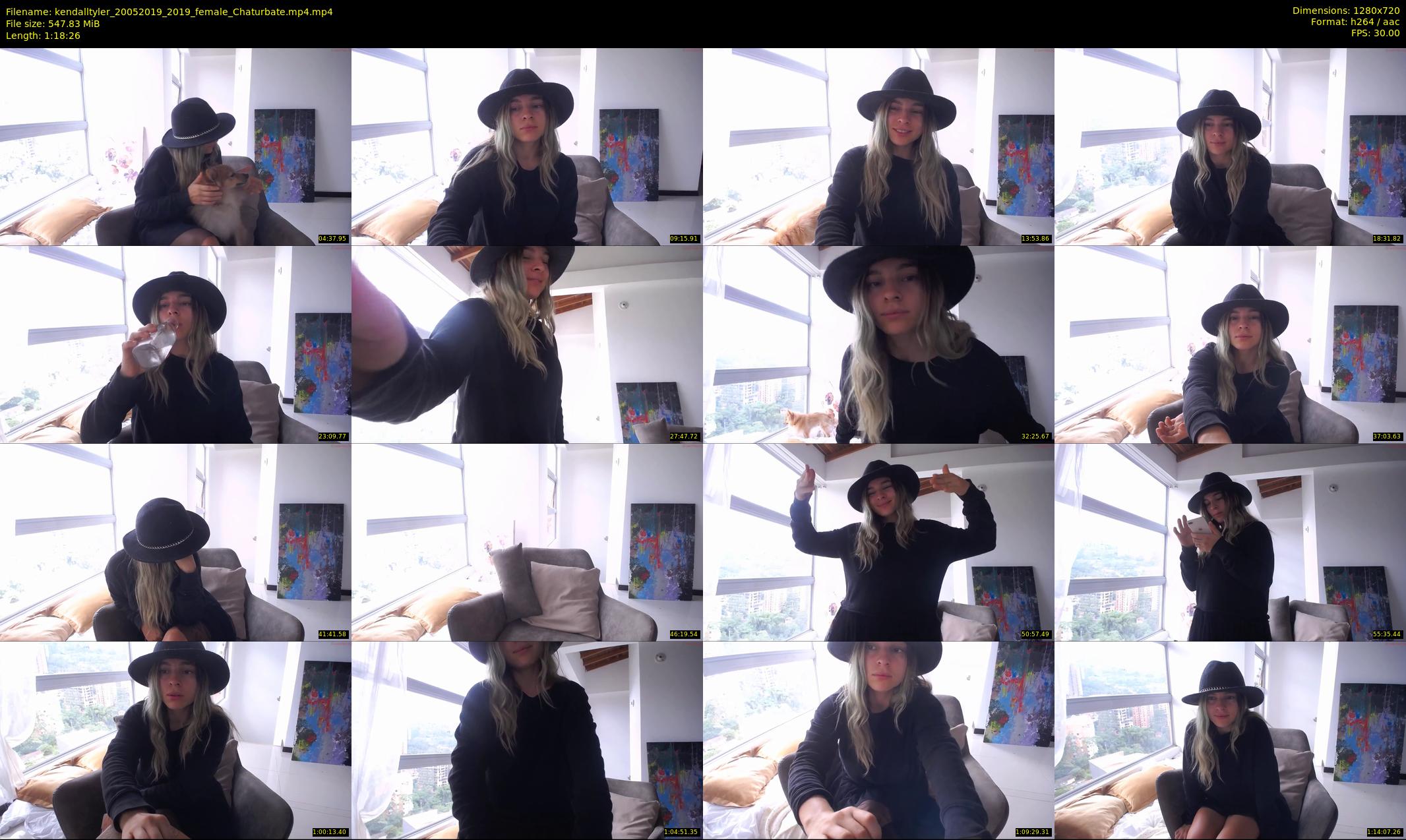 kendalltyler — 79 minute Chaturbate female cam show recording, 720p, May 20, 2019