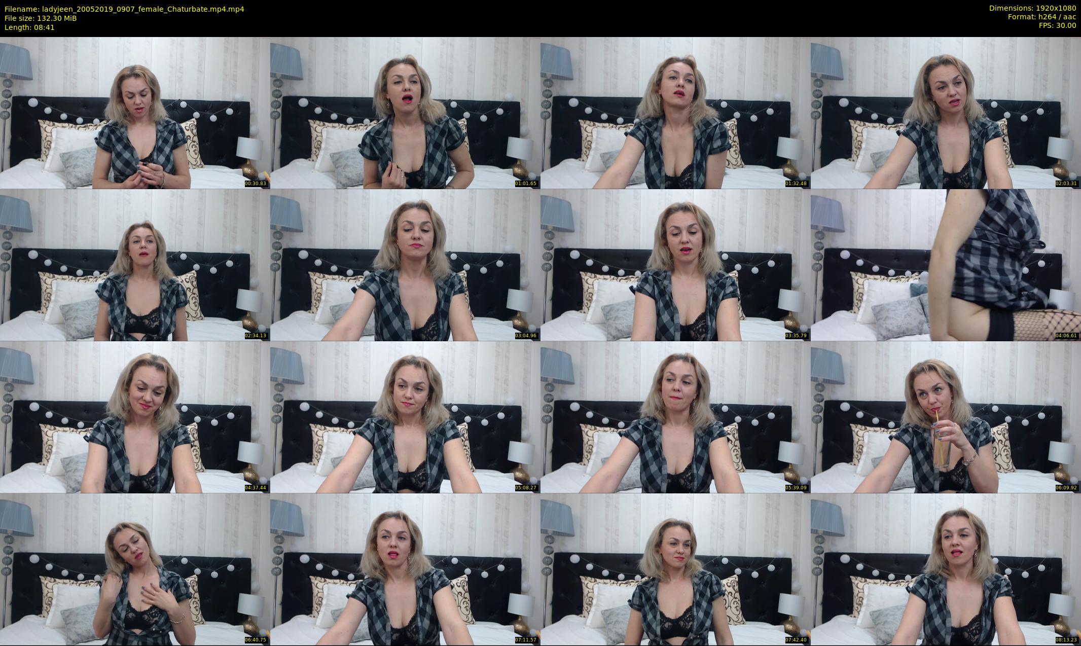 ladyjeen — 9 minute Chaturbate female cam show recording, 1080p, May 20, 2019