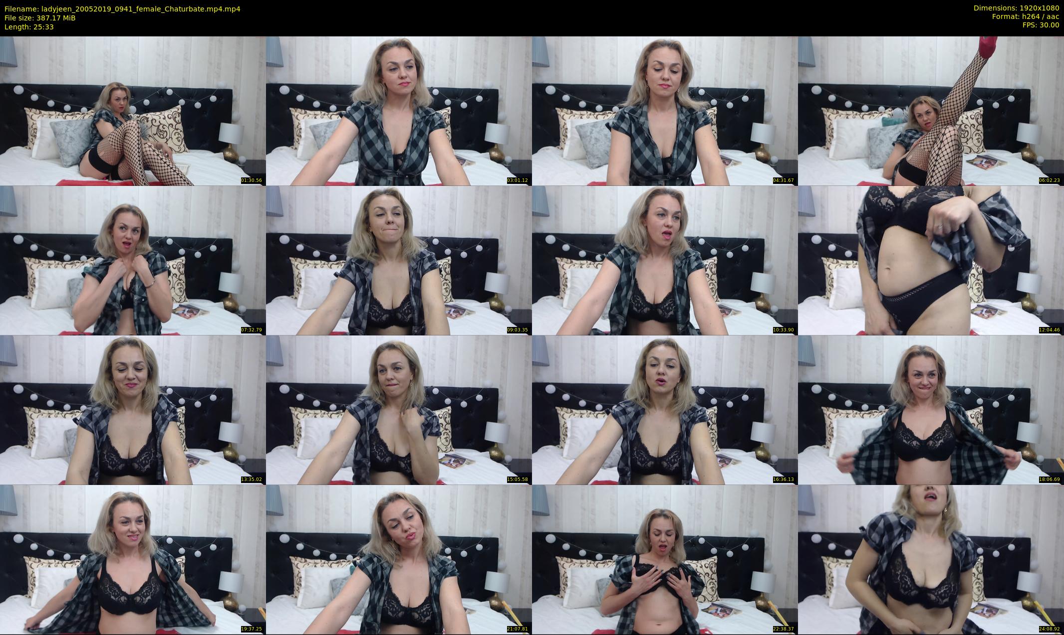 ladyjeen — 26 minute Chaturbate female cam show recording, 1080p, May 20, 2019