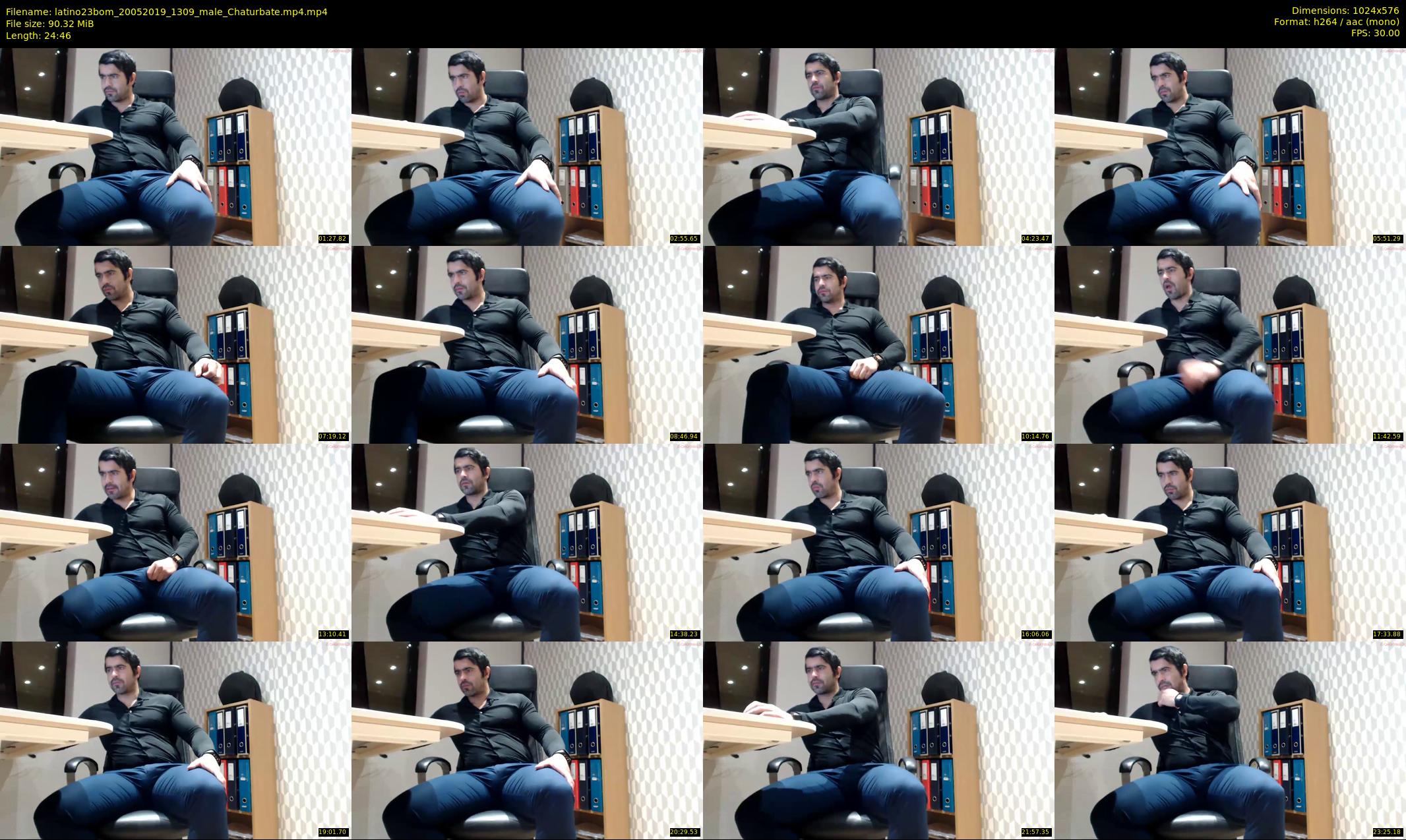 latino23bom — 25 minute Chaturbate male cam show recording, 480p, May 20, 2019