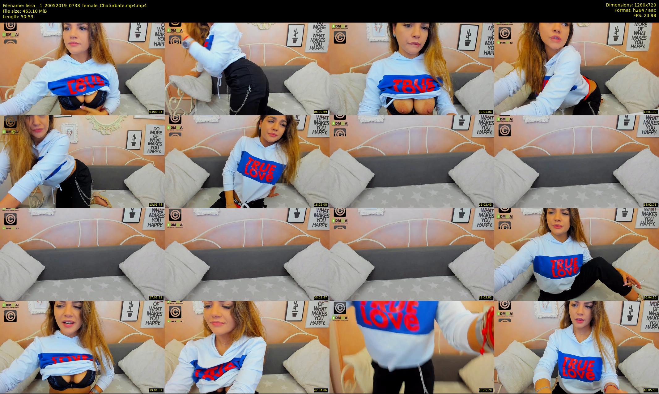 lissa__1 — 51 minute Chaturbate female cam show recording, 720p, May 20, 2019