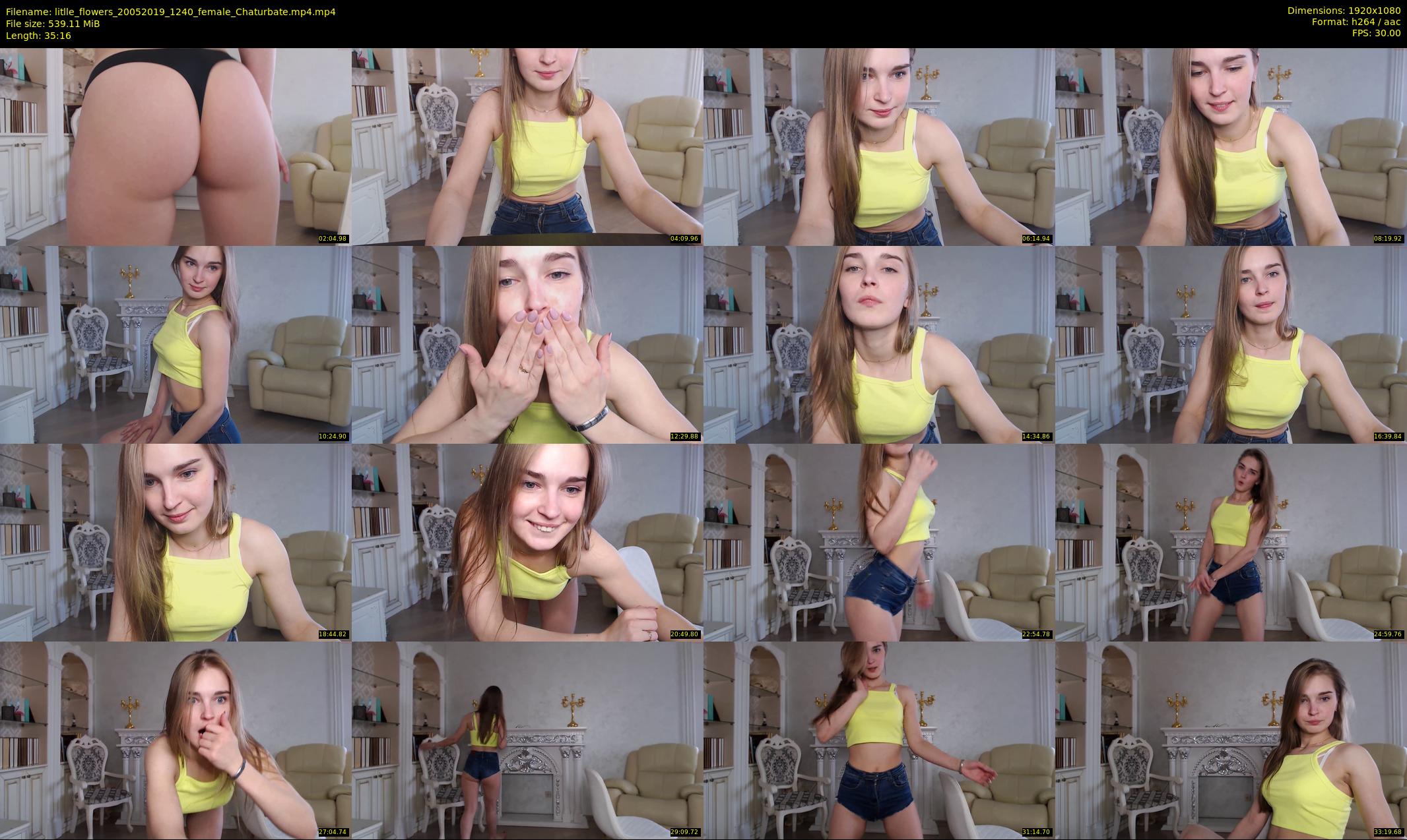 litlle_flowers — 36 minute Chaturbate female cam show recording, 1080p, May 20, 2019