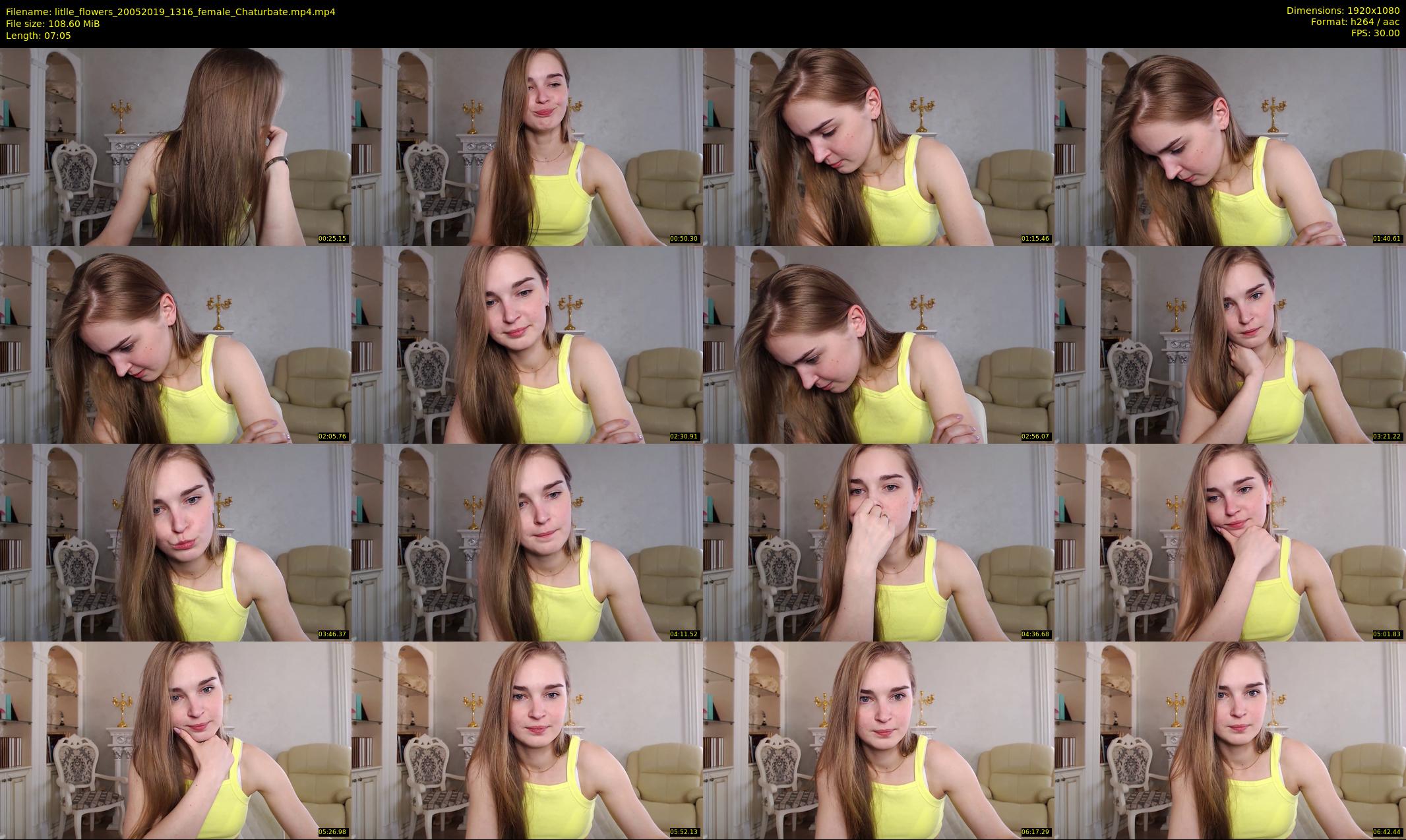 litlle_flowers — 8 minute Chaturbate female cam show recording, 1080p, May 20, 2019