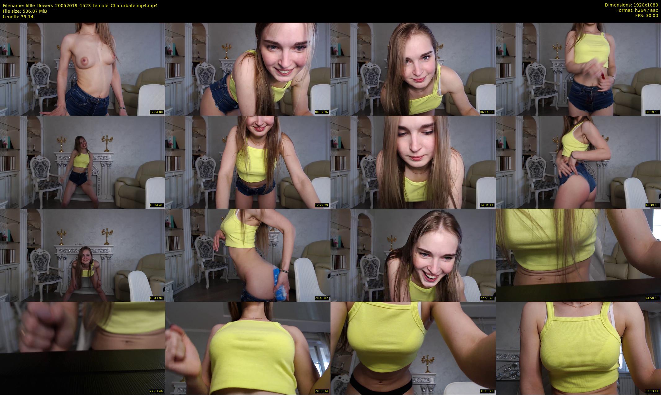 litlle_flowers — 36 minute Chaturbate female cam show recording, 1080p, May 20, 2019