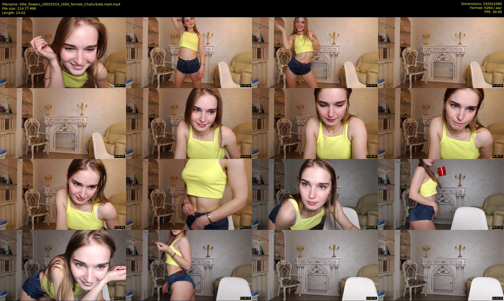 litlle_flowers — 15 minute Chaturbate female cam show recording, 1080p, May 20, 2019