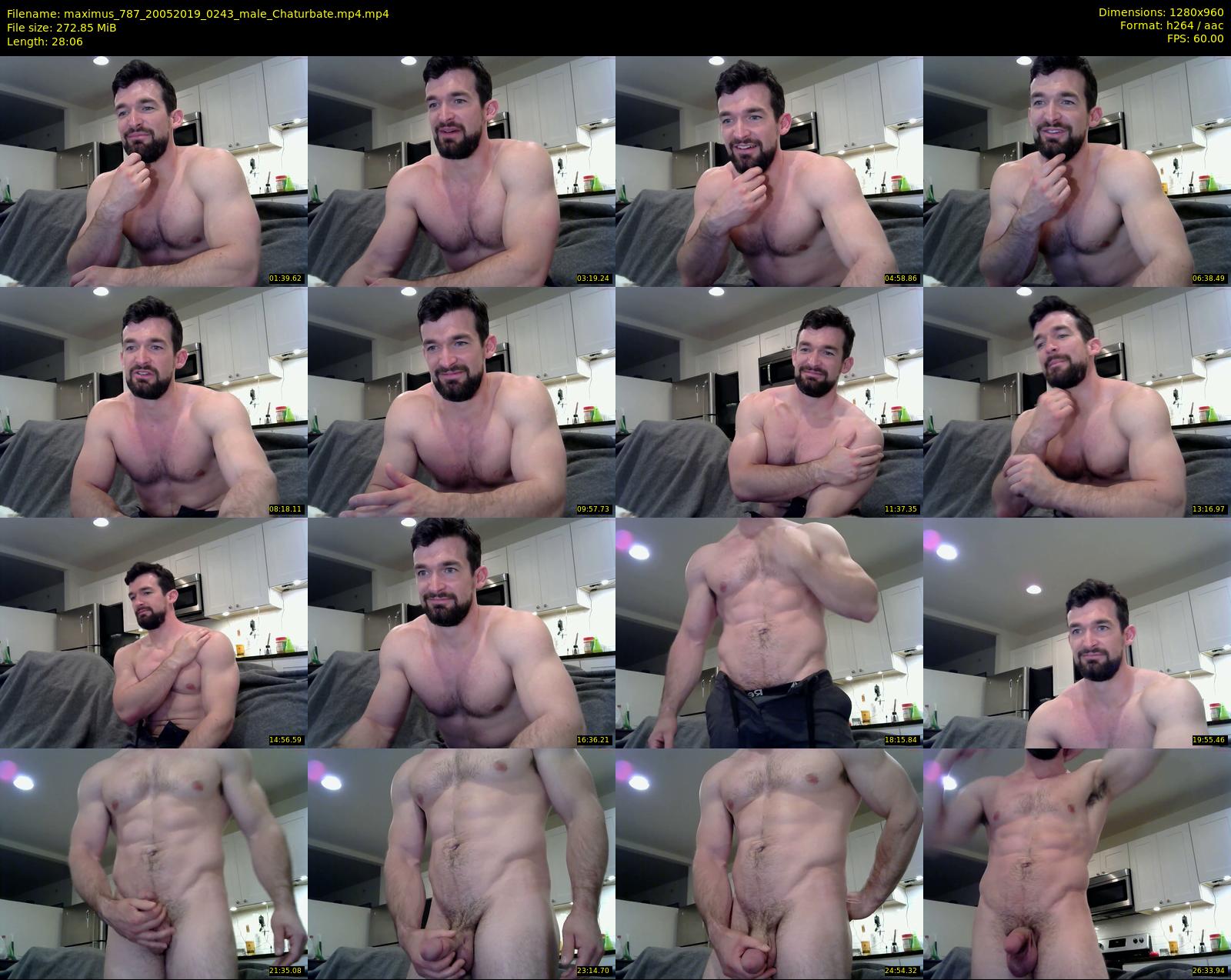 maximus_787 — 29 minute Chaturbate male cam show recording, 720p, May 20, 2019