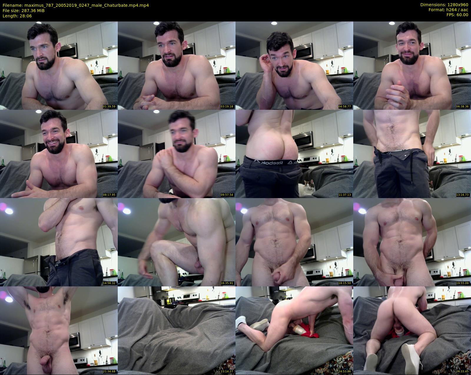 maximus_787 — 29 minute Chaturbate male cam show recording, 720p, May 20, 2019