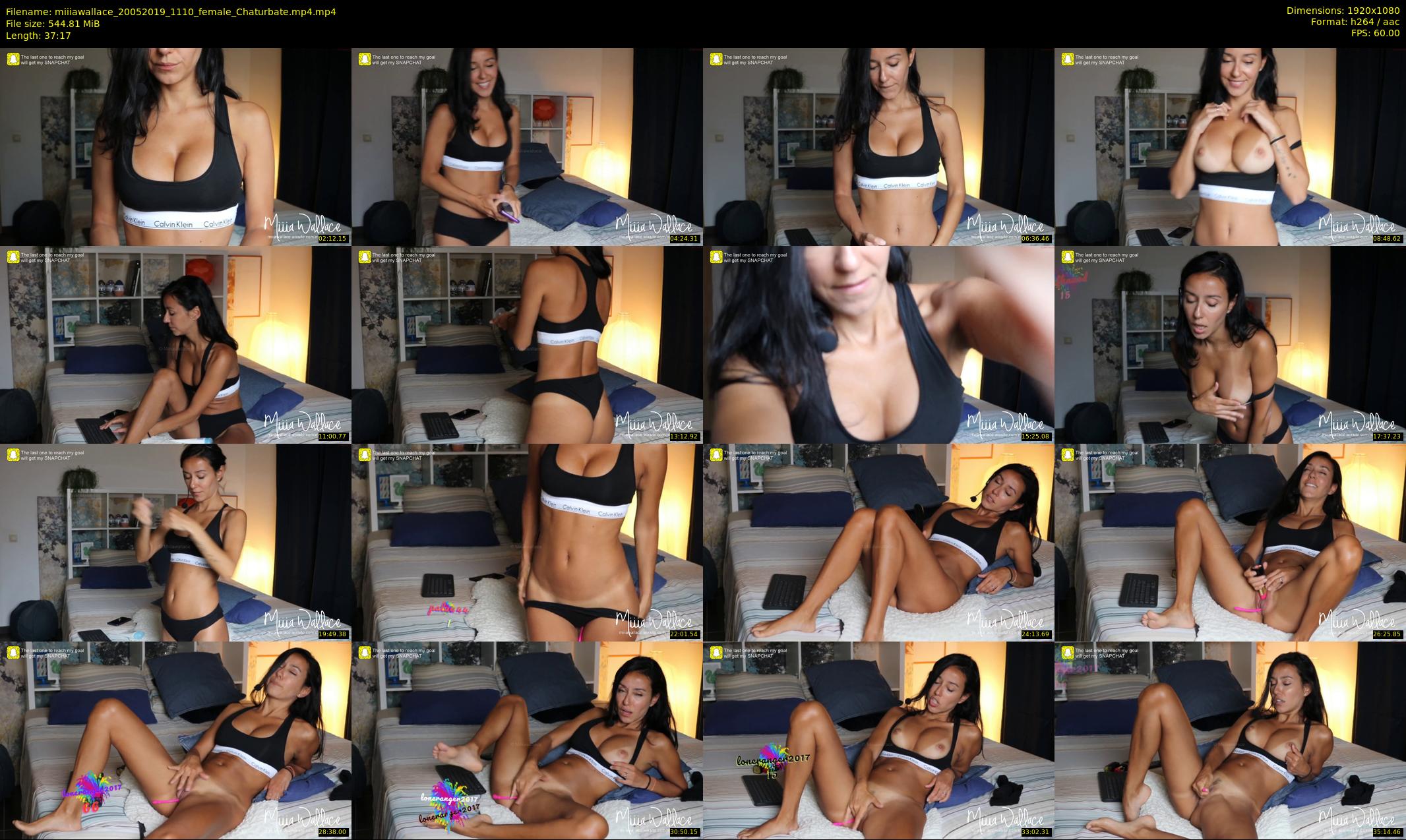 miiiawallace — 38 minute Chaturbate female cam show recording, 1080p, May 20, 2019