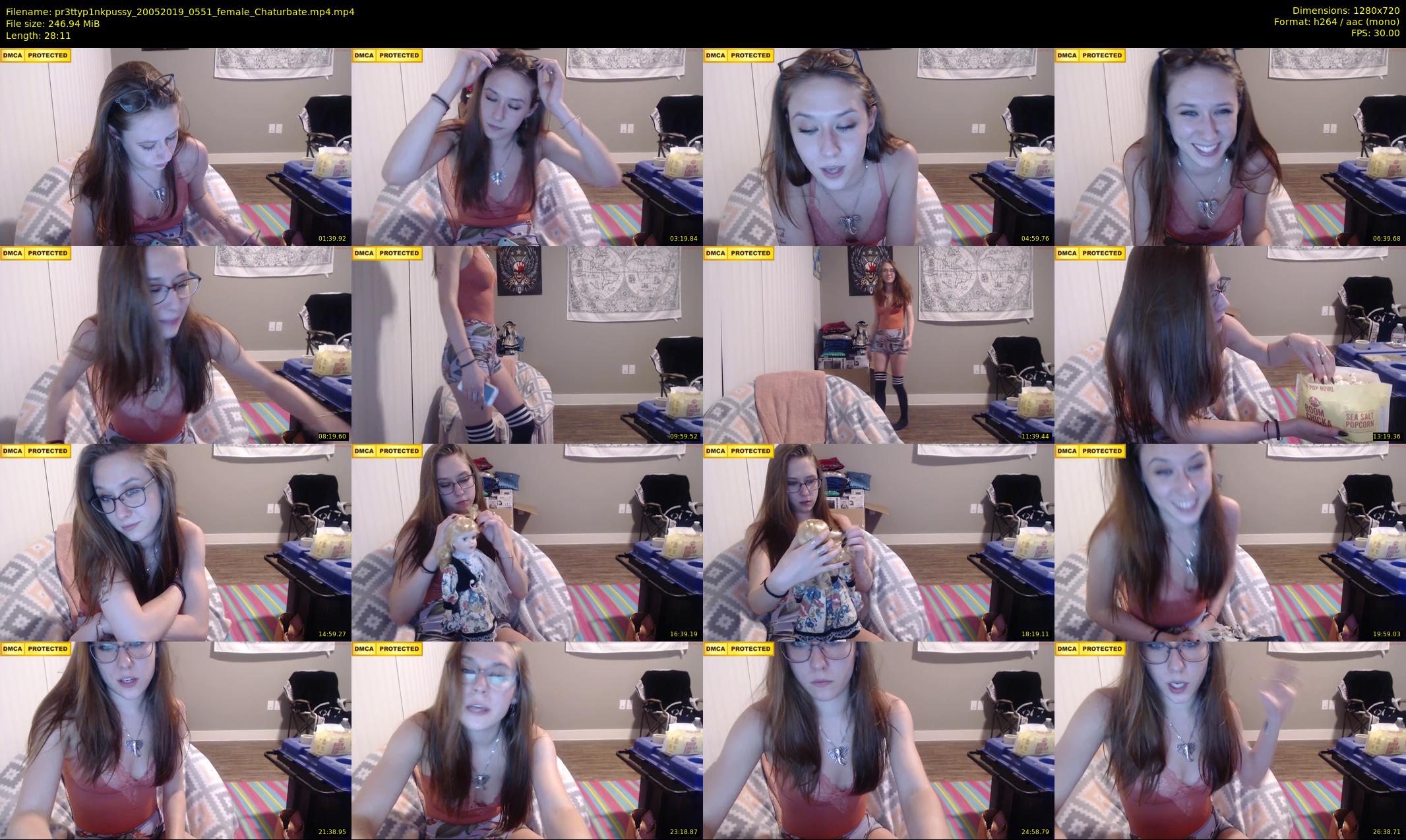 pr3ttyp1nkpussy — 29 minute Chaturbate couple cam show recording, 720p, May 20, 2019