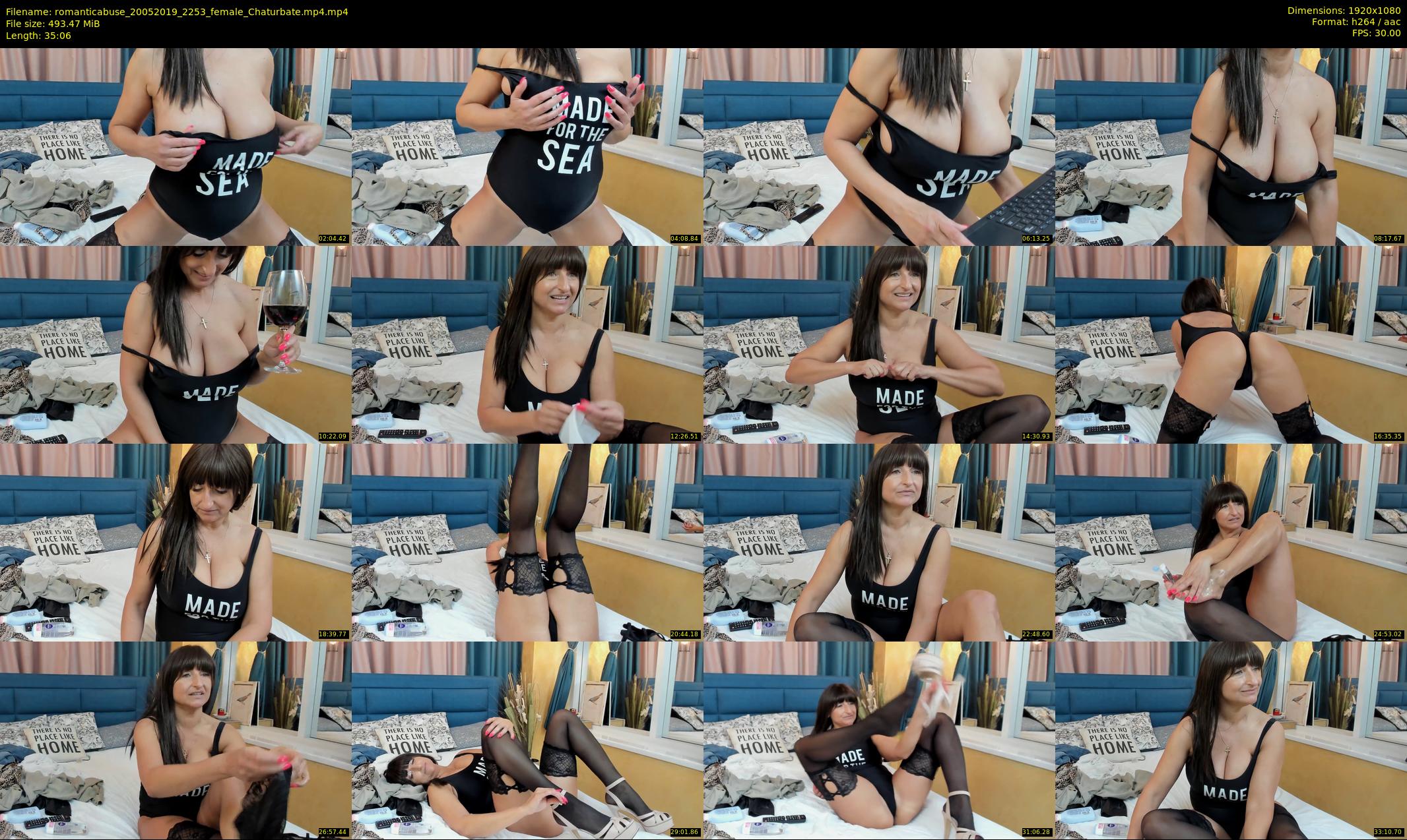 romanticabuse — 36 minute Chaturbate female cam show recording, 1080p, May 20, 2019