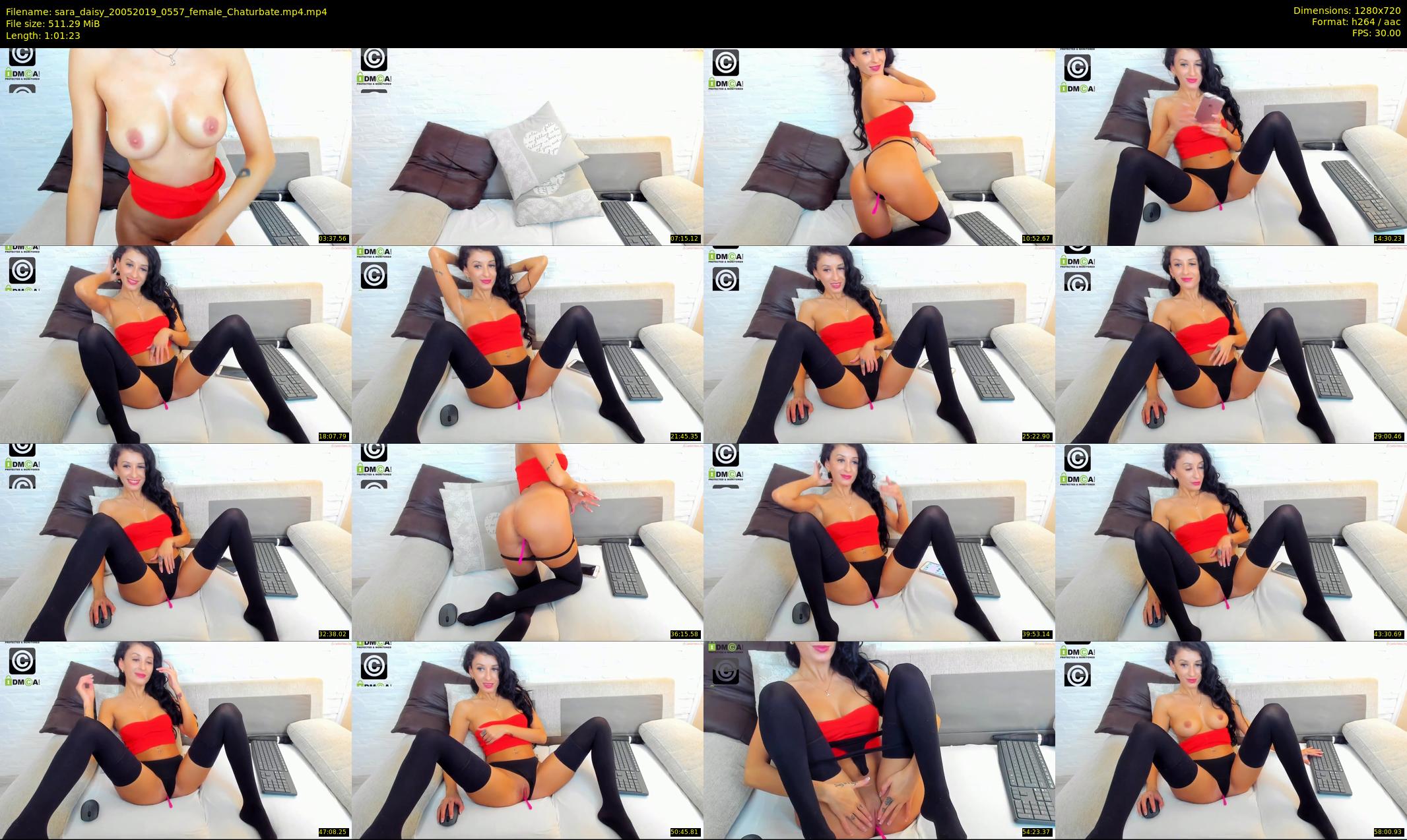 sara_daisy — 62 minute Chaturbate female cam show recording, 720p, May 20, 2019