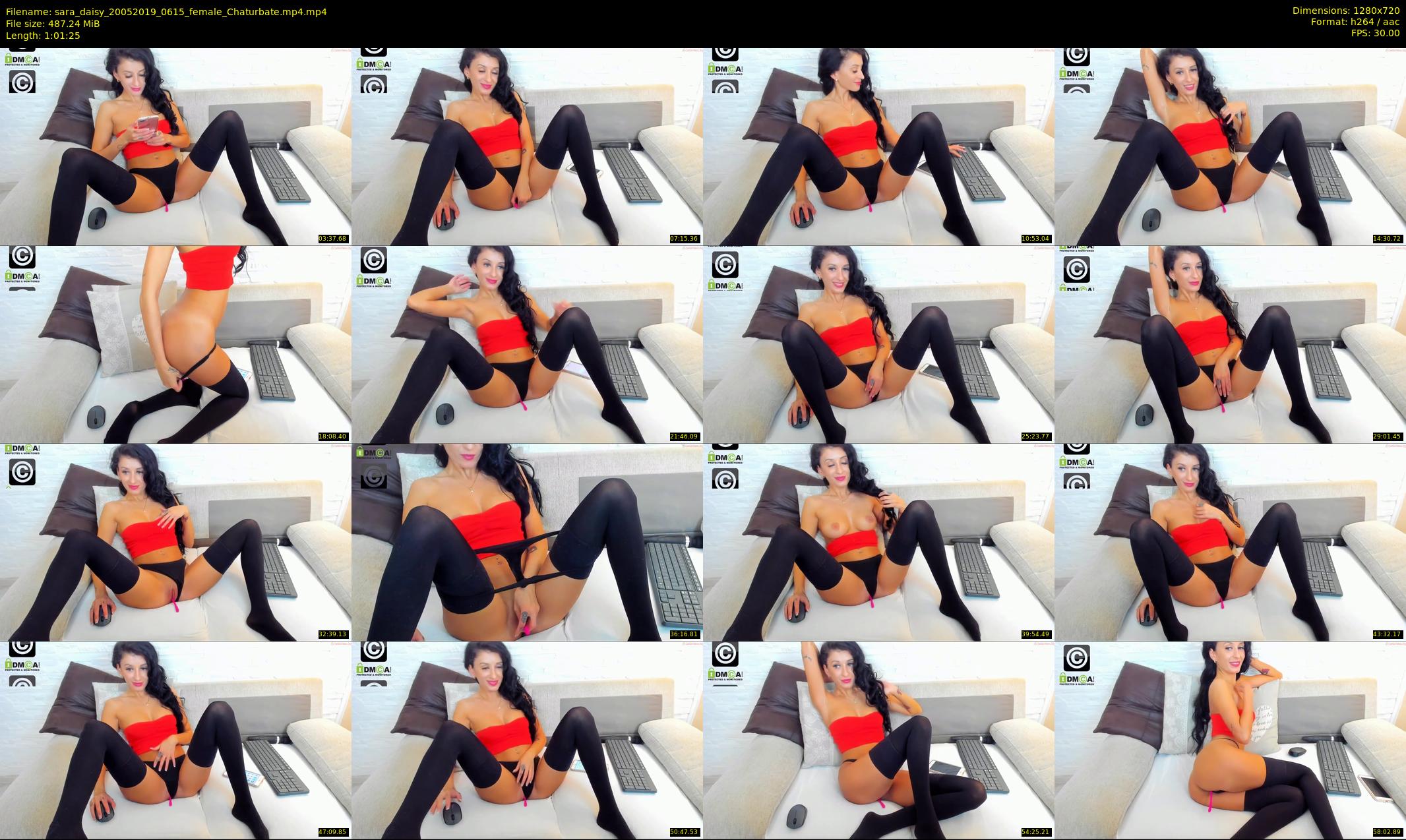 sara_daisy — 62 minute Chaturbate female cam show recording, 720p, May 20, 2019