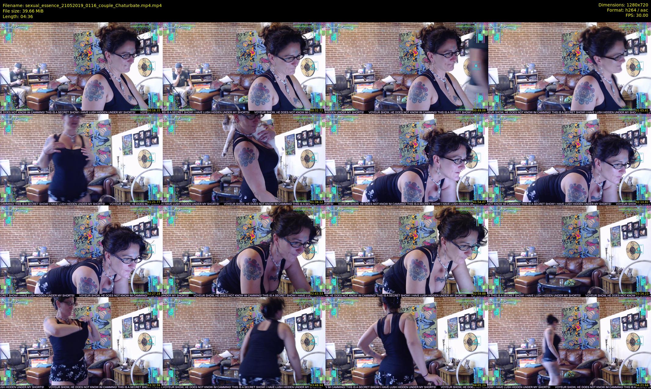 sexual_essence — 5 minute Chaturbate female cam show recording, 720p, May 21, 2019