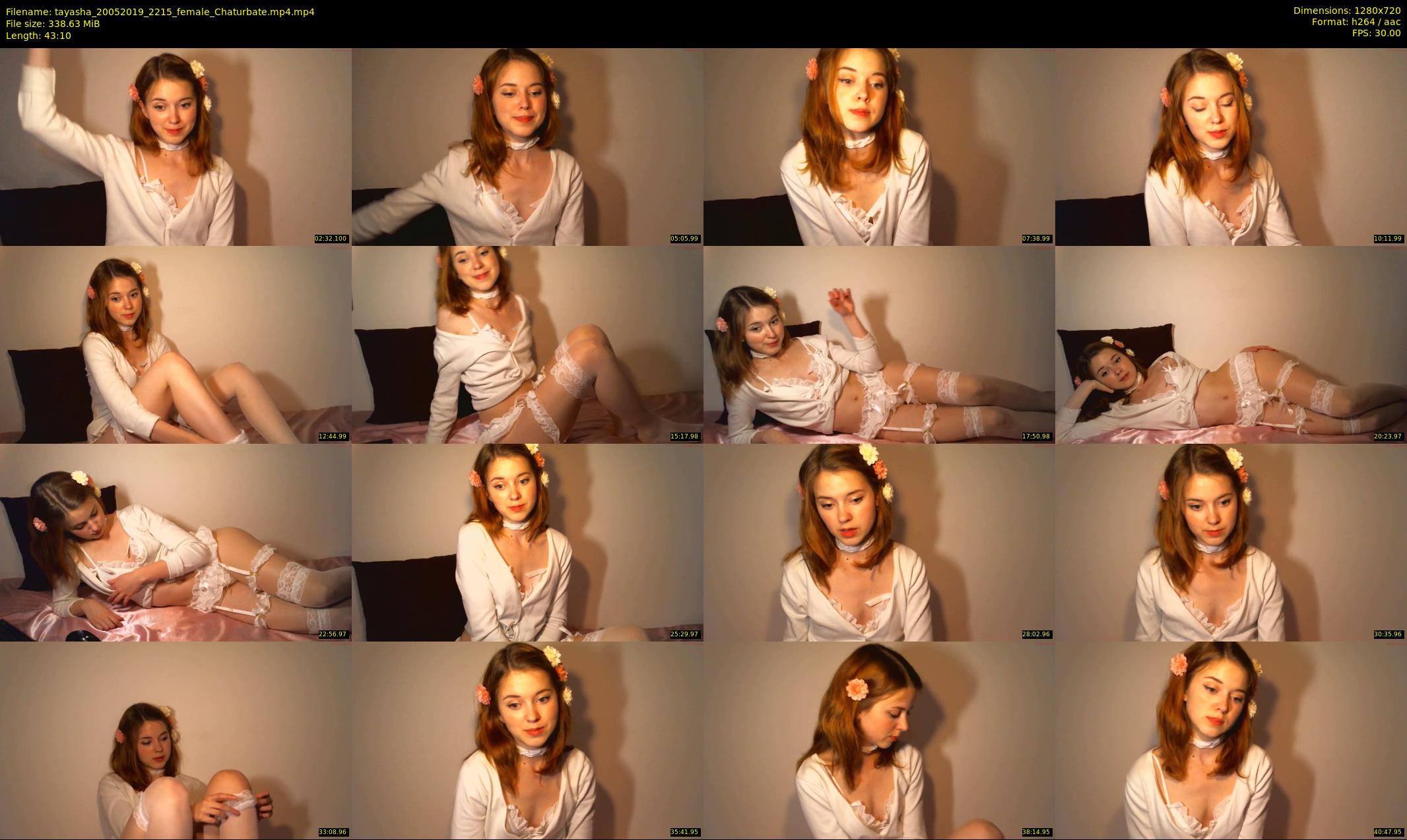 tayasha — 44 minute Chaturbate female cam show recording, 720p, May 20, 2019