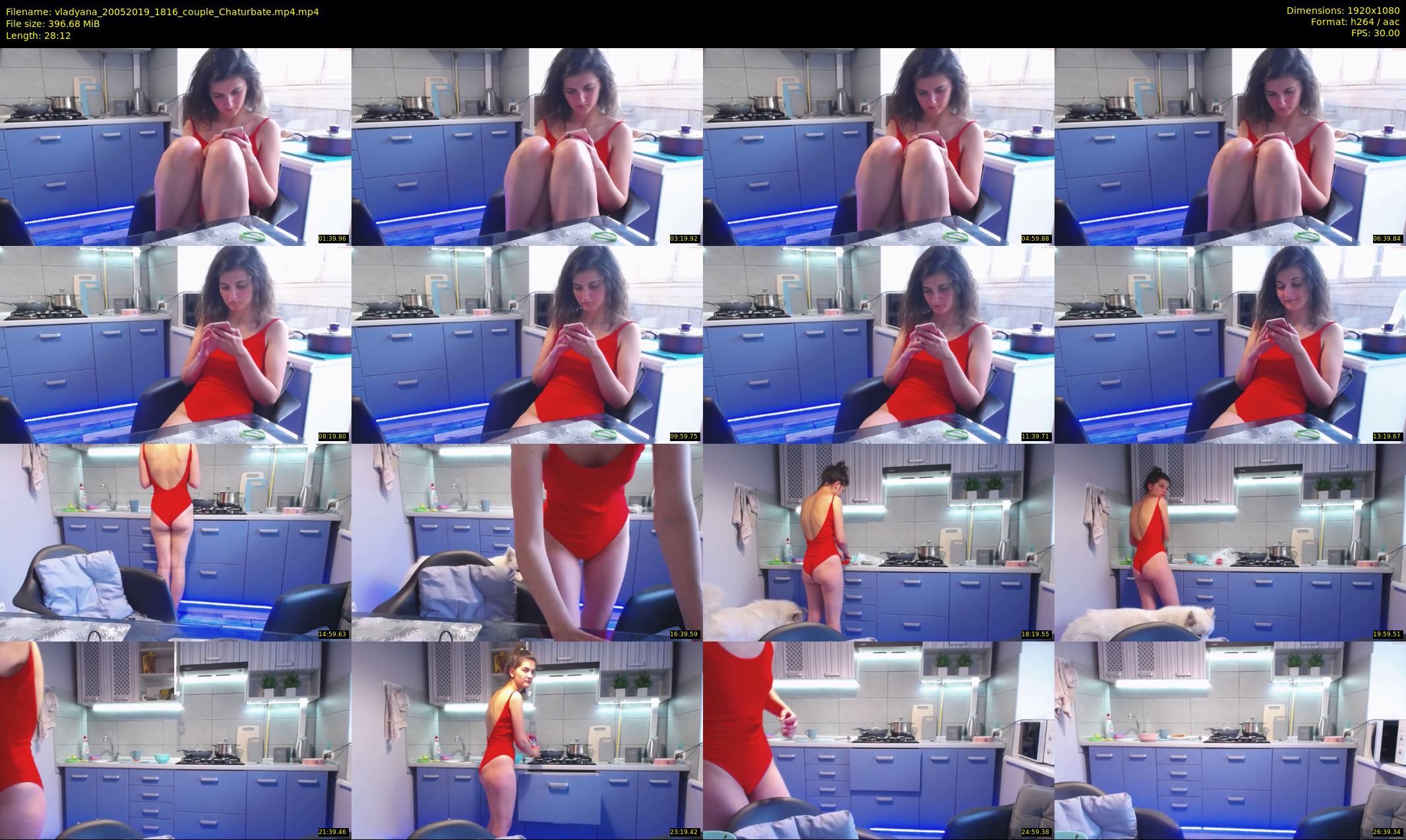 vladyana — 29 minute Chaturbate couple cam show recording, 1080p, May 20, 2019