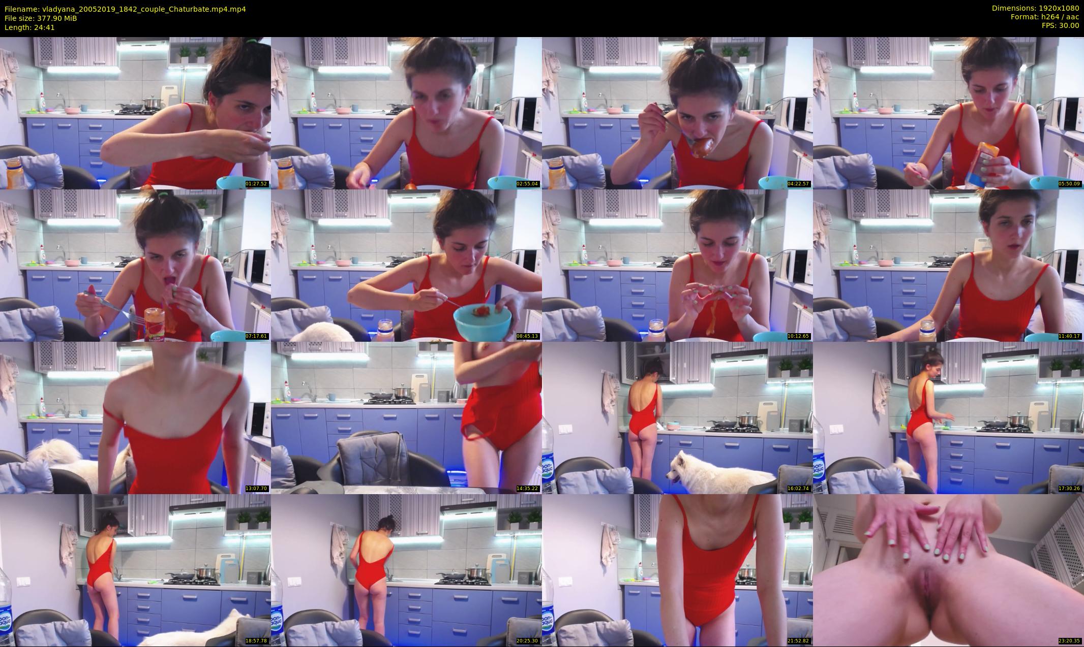vladyana — 25 minute Chaturbate couple cam show recording, 1080p, May 20, 2019
