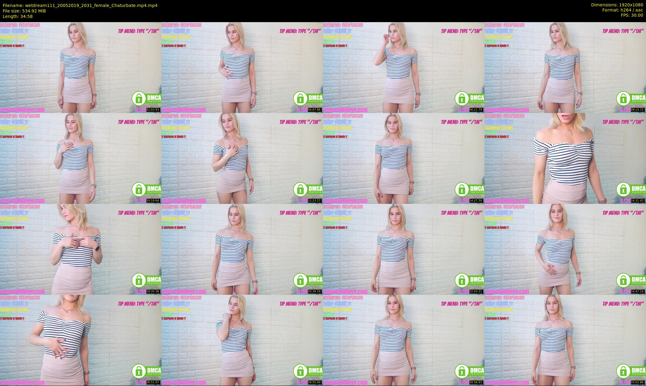 wetdream111 — 35 minute Chaturbate couple cam show recording, 1080p, May 20, 2019