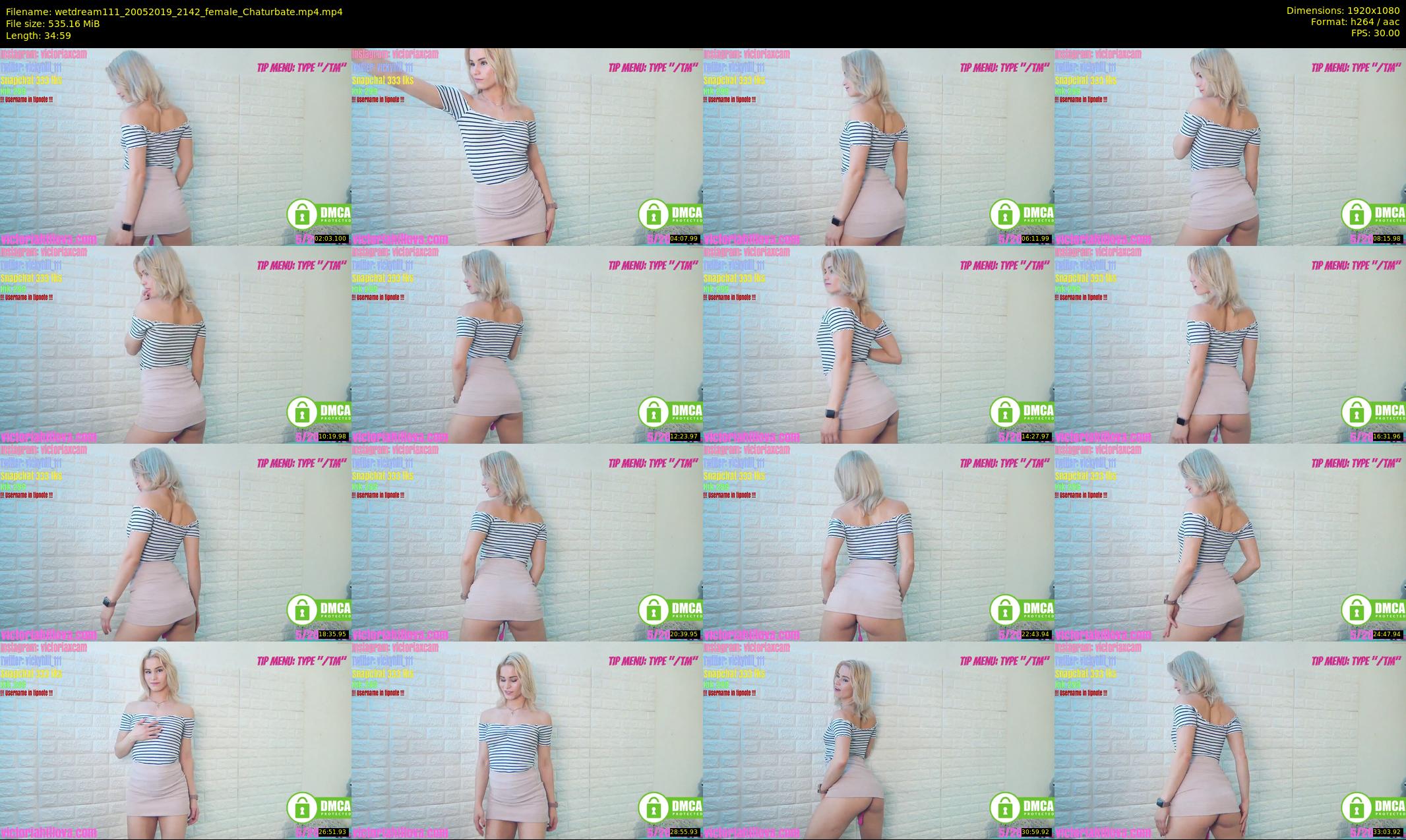 wetdream111 — 35 minute Chaturbate couple cam show recording, 1080p, May 20, 2019