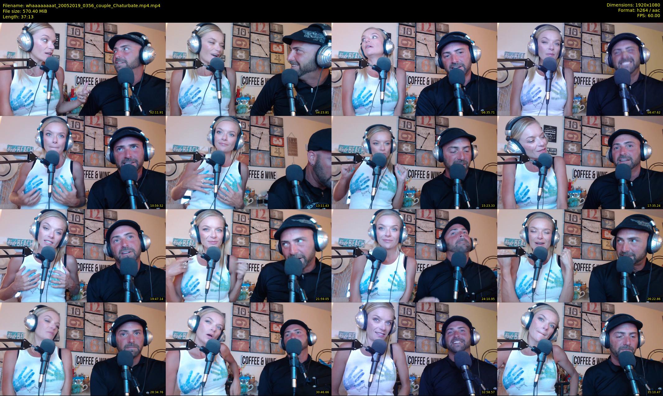 whaaaaaaaat — 38 minute Chaturbate couple cam show recording, 1080p, May 20, 2019