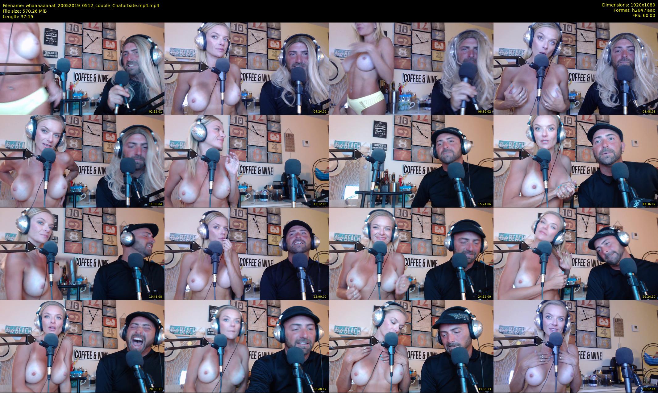whaaaaaaaat — 38 minute Chaturbate couple cam show recording, 1080p, May 20, 2019