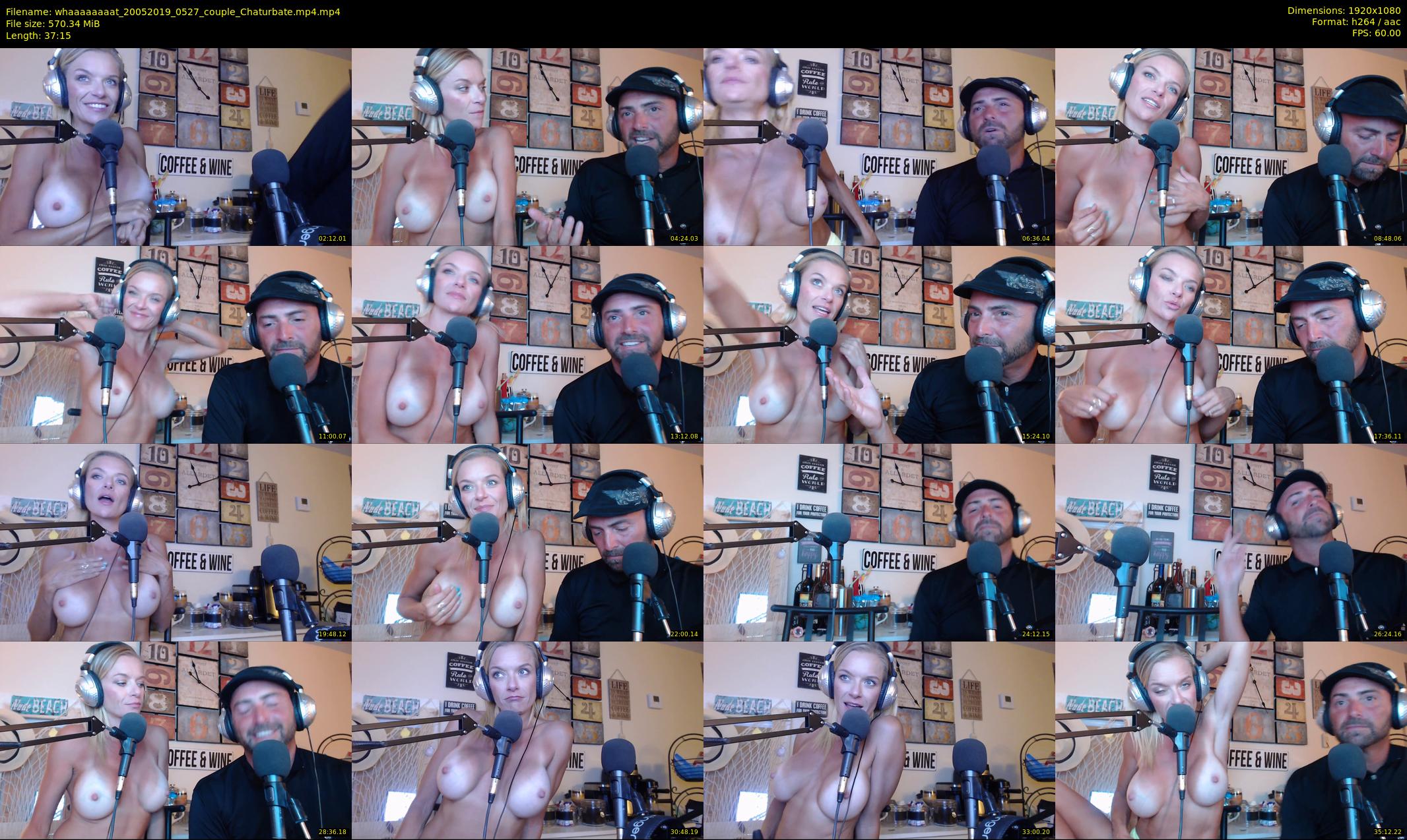 whaaaaaaaat — 38 minute Chaturbate couple cam show recording, 1080p, May 20, 2019