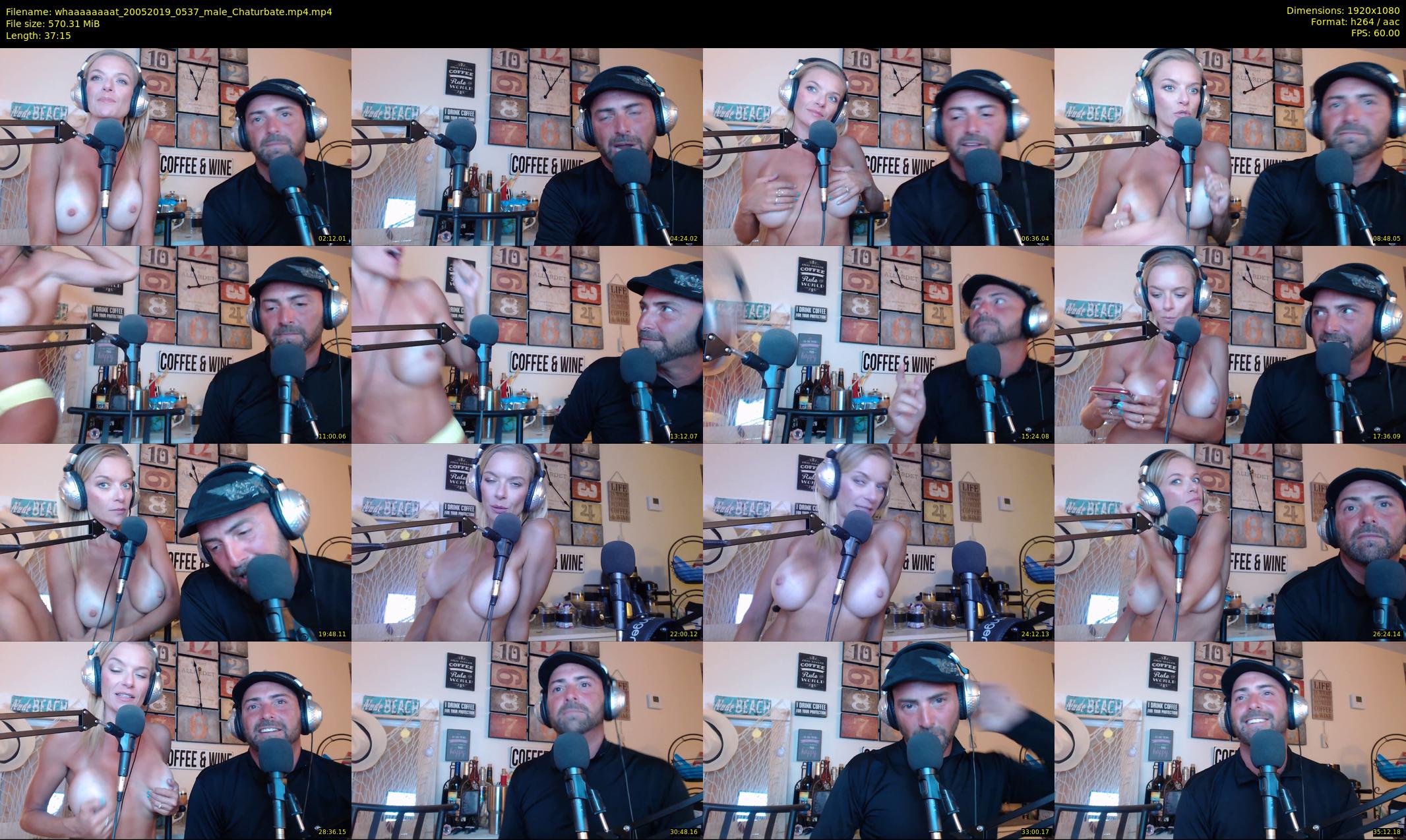 whaaaaaaaat — 38 minute Chaturbate couple cam show recording, 1080p, May 20, 2019