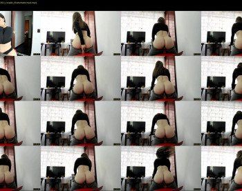 xhxoxtxsxex — 30 minute Chaturbate couple cam show recording, 720p, May 20, 2019