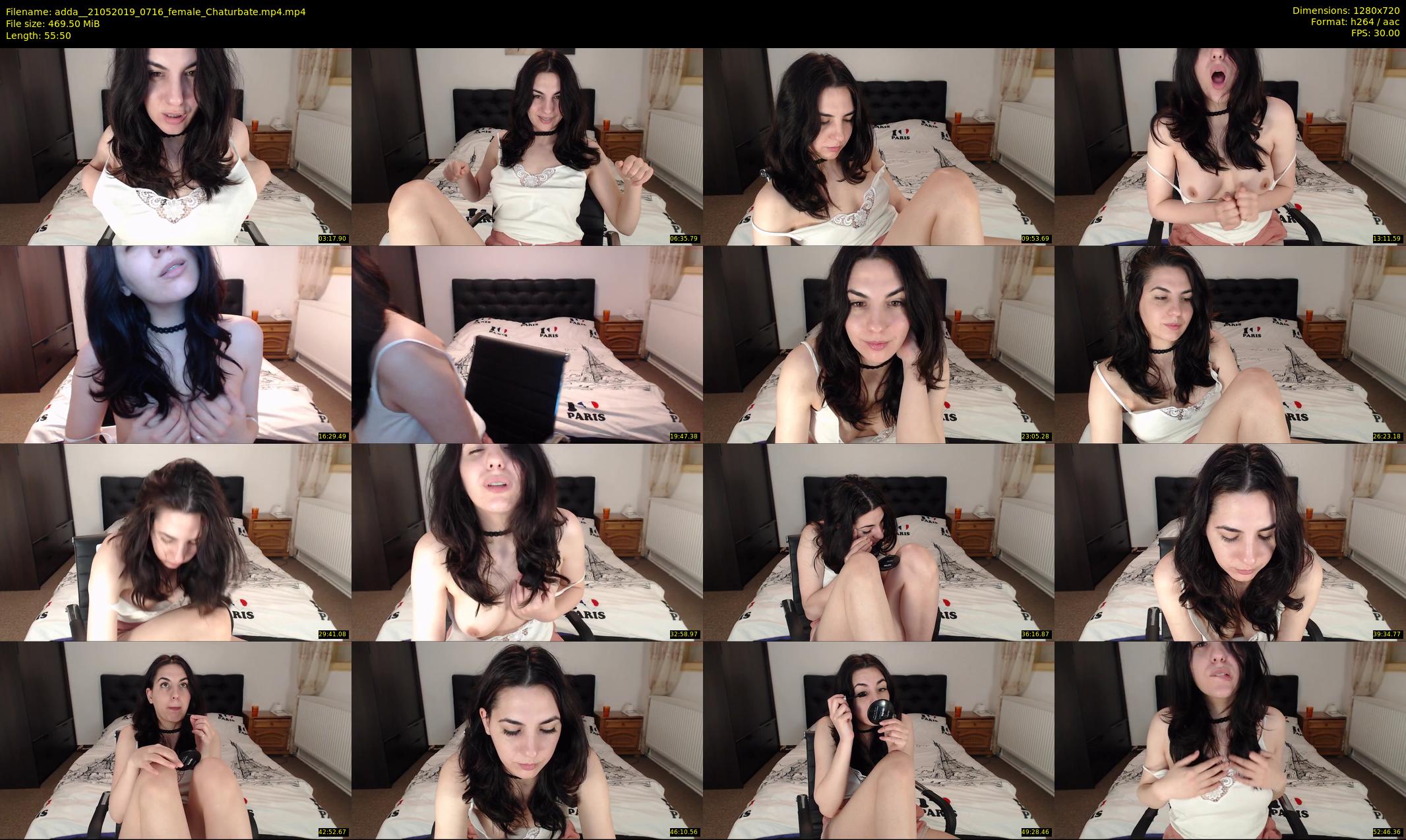 adda_ — 56 minute Chaturbate female cam show recording, 720p, May 21, 2019